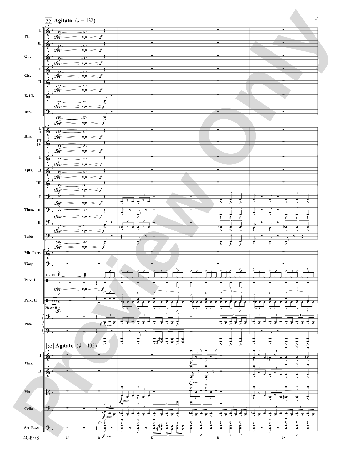 Batman: The Dark Knight Rises: Full Orchestra Conductor Score & Parts