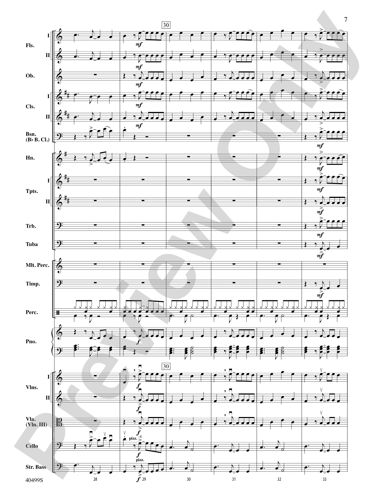 Dumb Love: Full Orchestra Conductor Score & Parts
