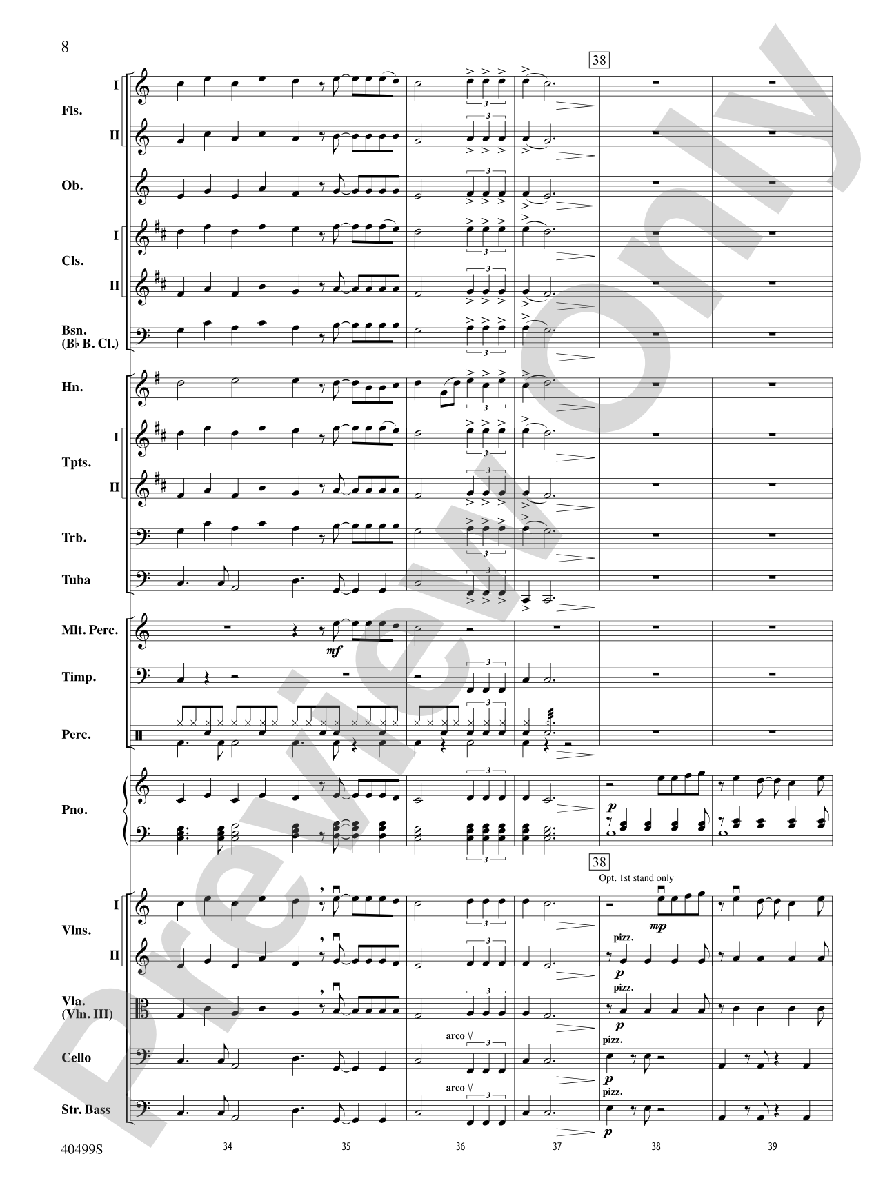 Dumb Love: Full Orchestra Conductor Score & Parts