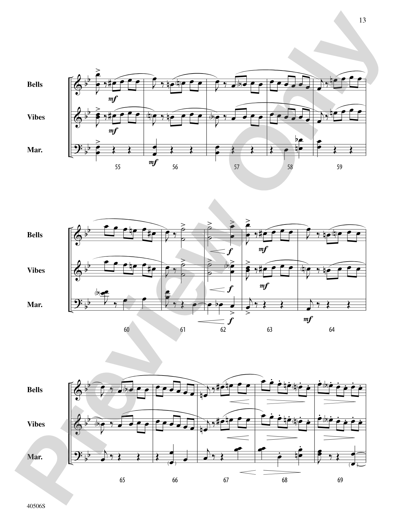 Classic Mallet Trios---Tchaikovsky: Mallet Instrument Book