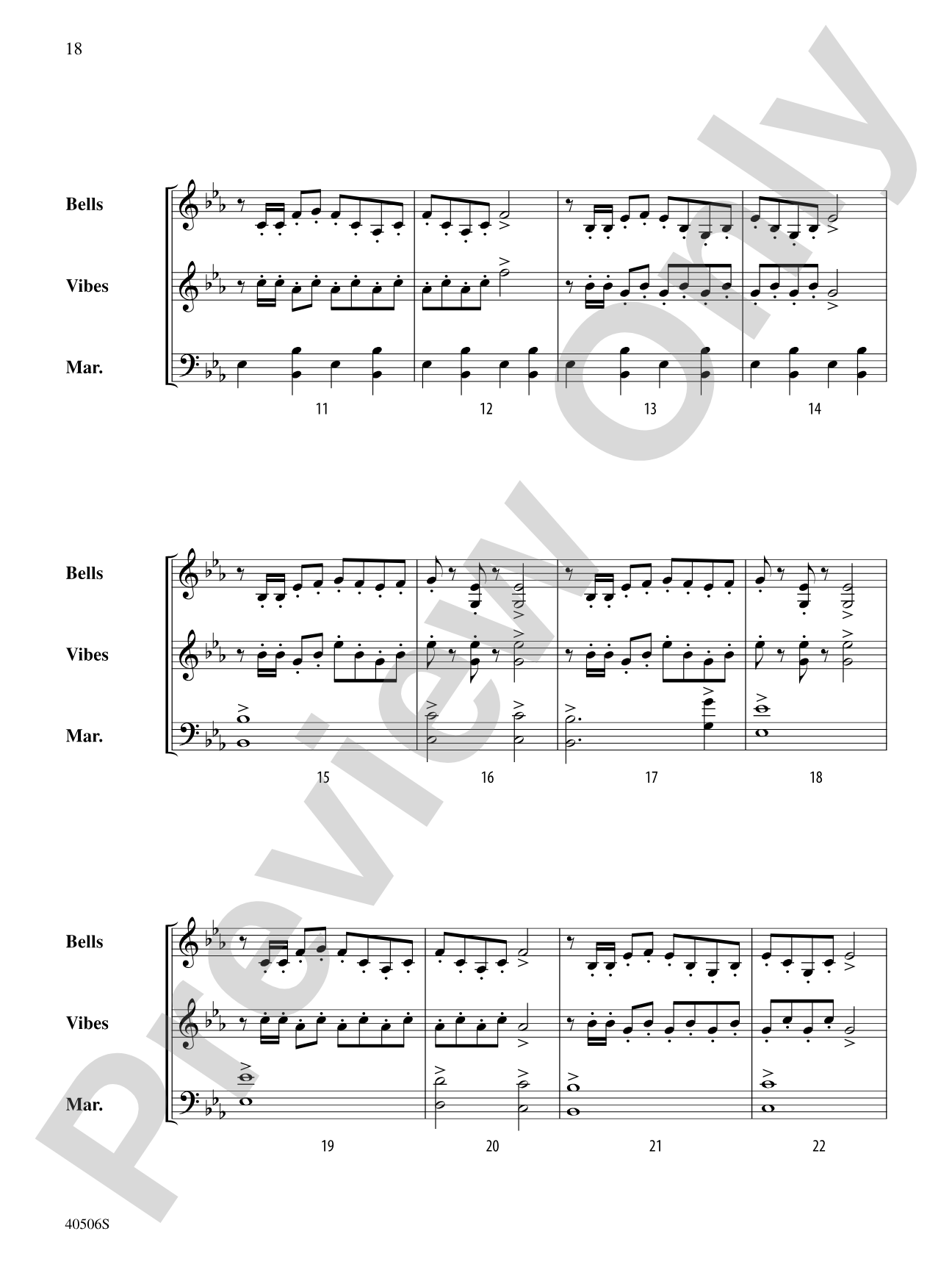 Classic Mallet Trios---Tchaikovsky: Mallet Instrument Book