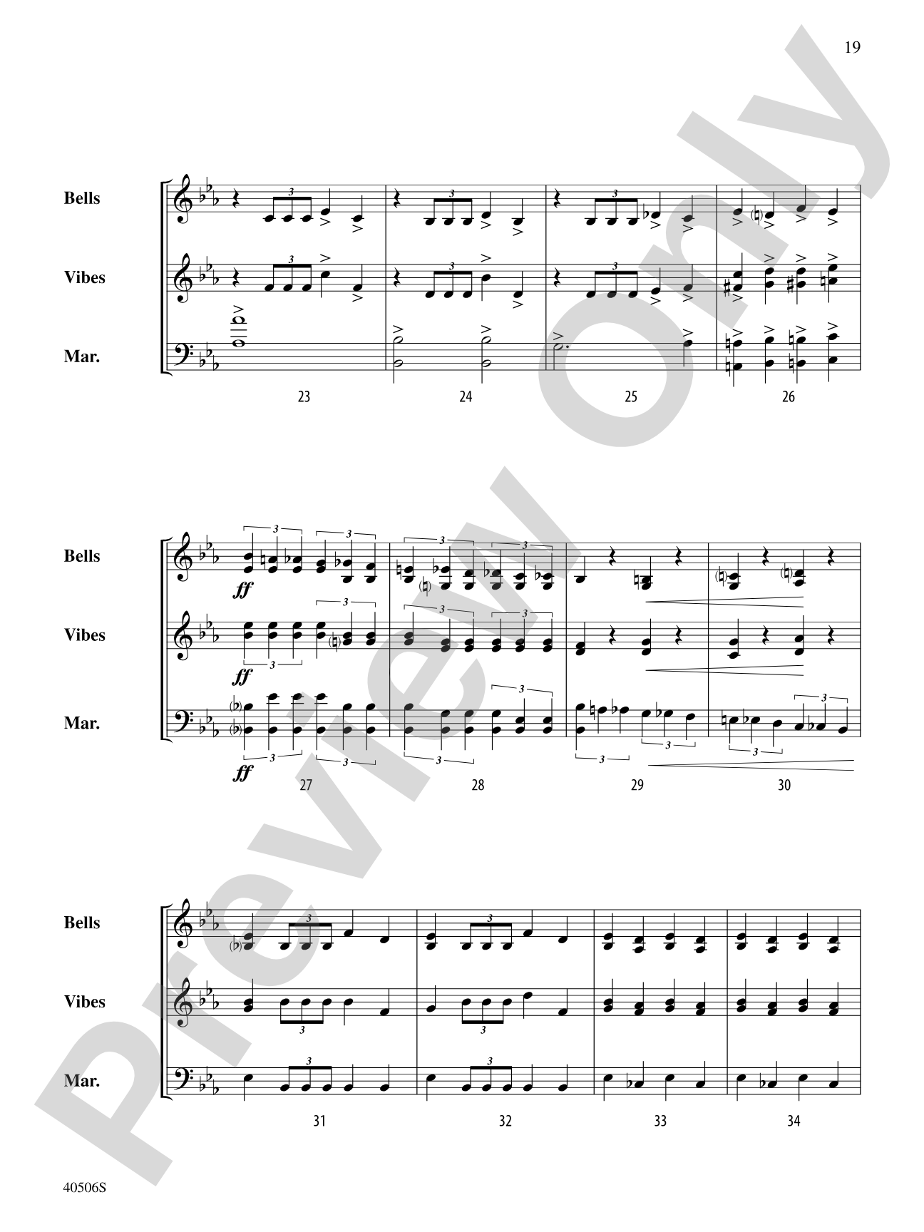 Classic Mallet Trios---Tchaikovsky: Mallet Instrument Book