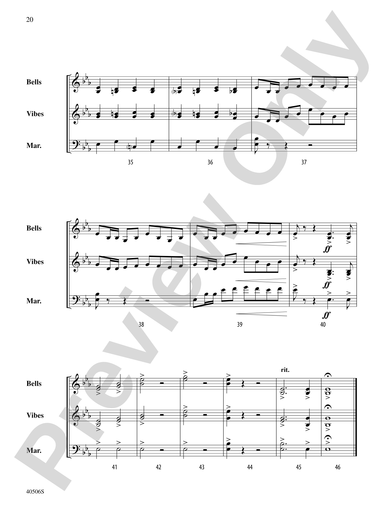 Classic Mallet Trios---Tchaikovsky: Mallet Instrument Book