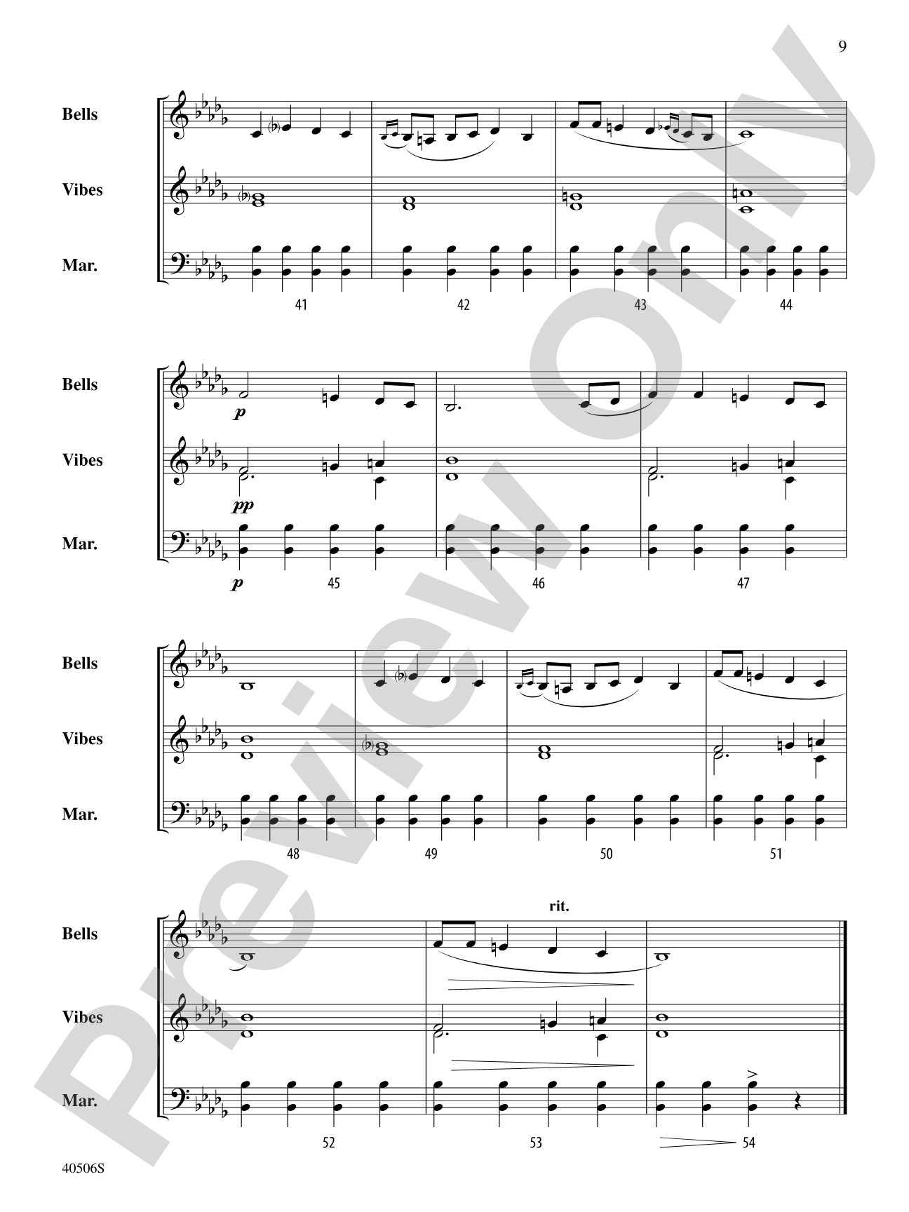 Classic Mallet Trios---Tchaikovsky: Mallet Instrument Book