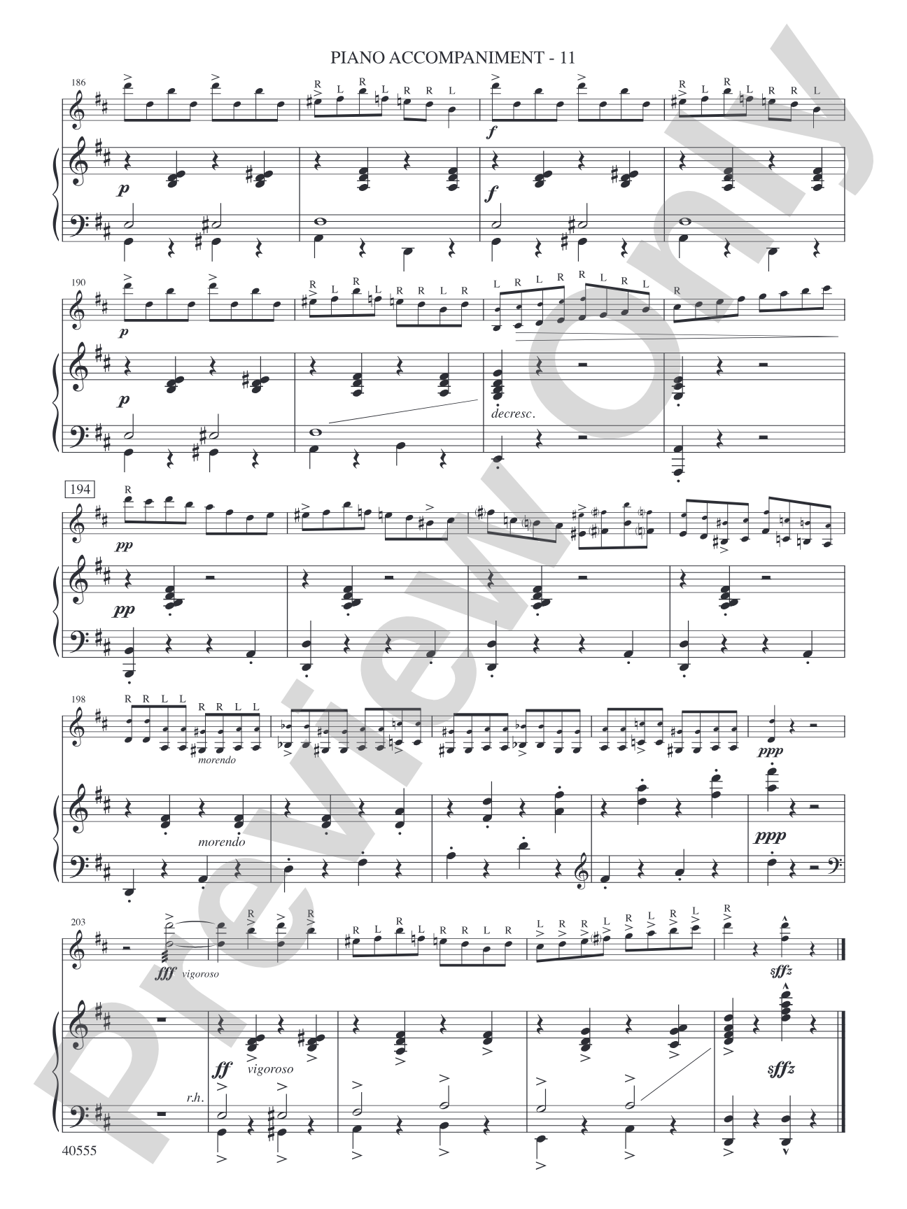 Fiddle-Faddle: Mallet Instrument Part(s)