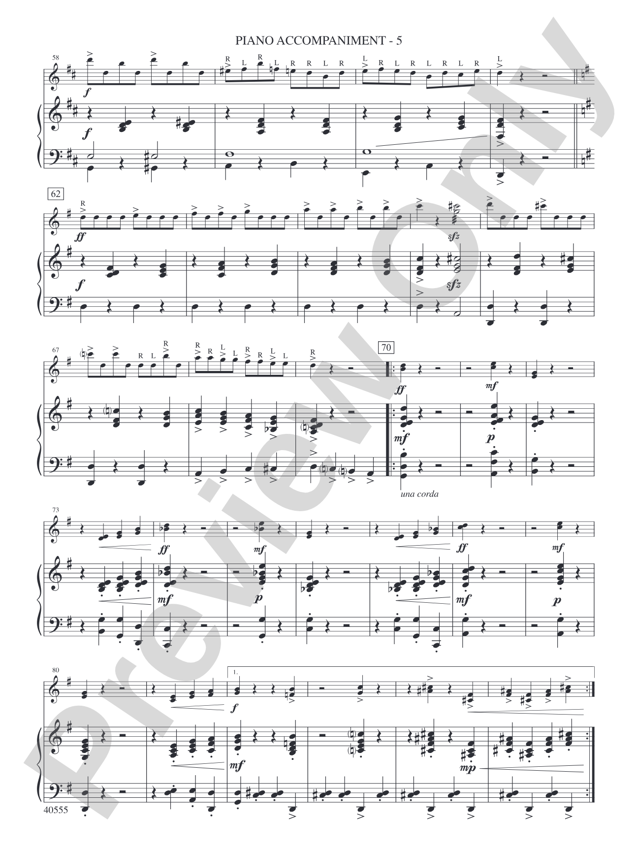 Fiddle-Faddle: Mallet Instrument Part(s)