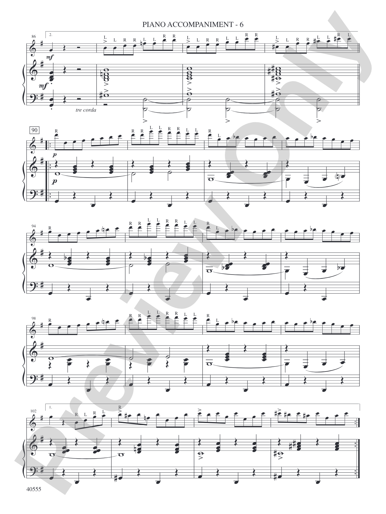 Fiddle-Faddle: Mallet Instrument Part(s)