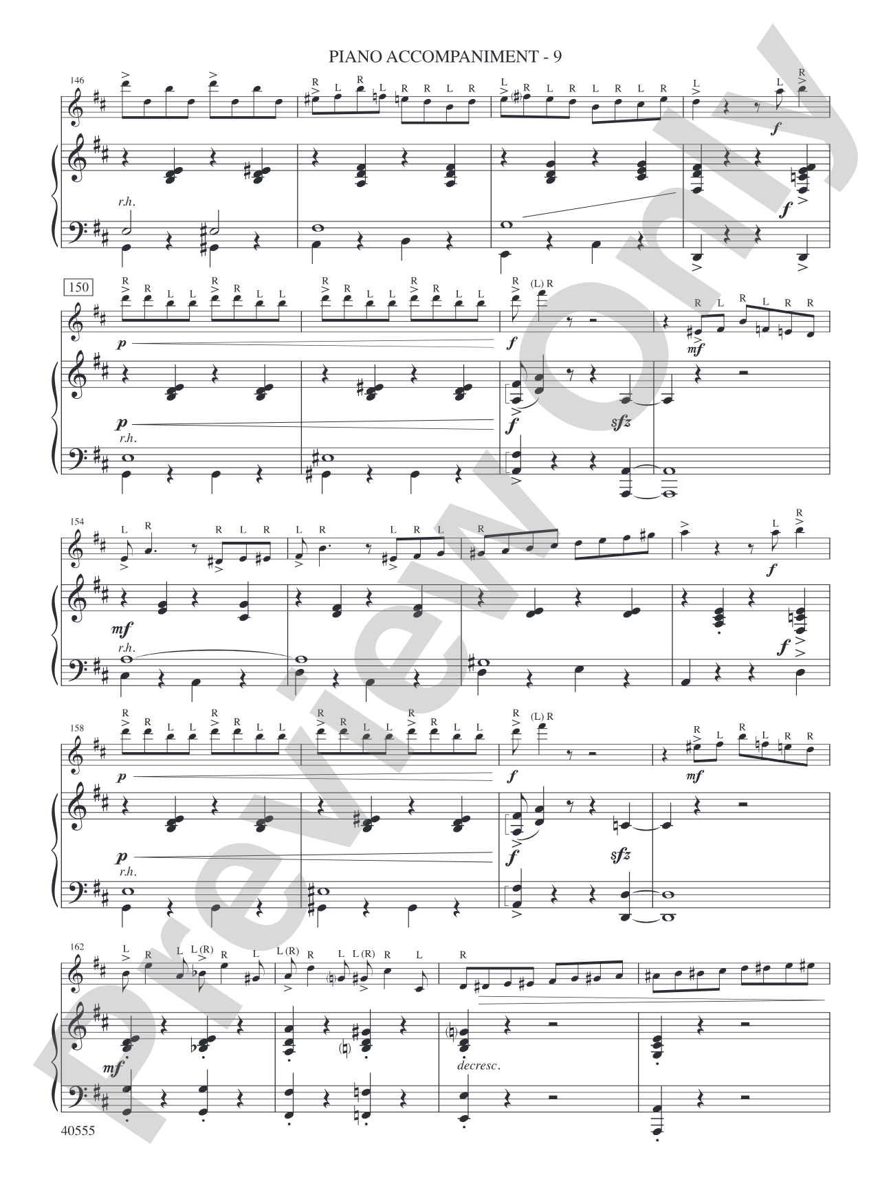 Fiddle-Faddle: Mallet Instrument Part(s)