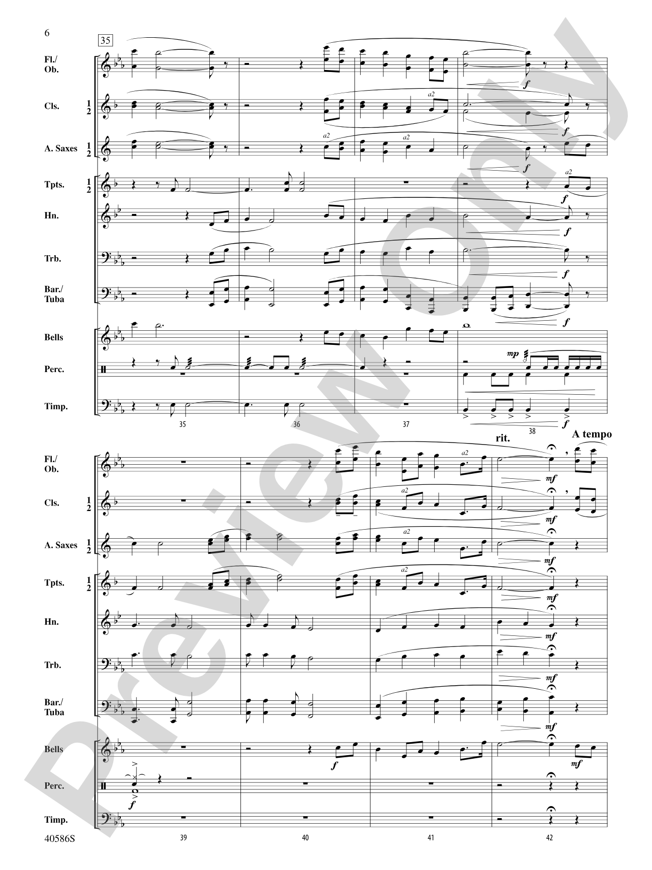 Heartland: Concert Band Conductor Score & Parts