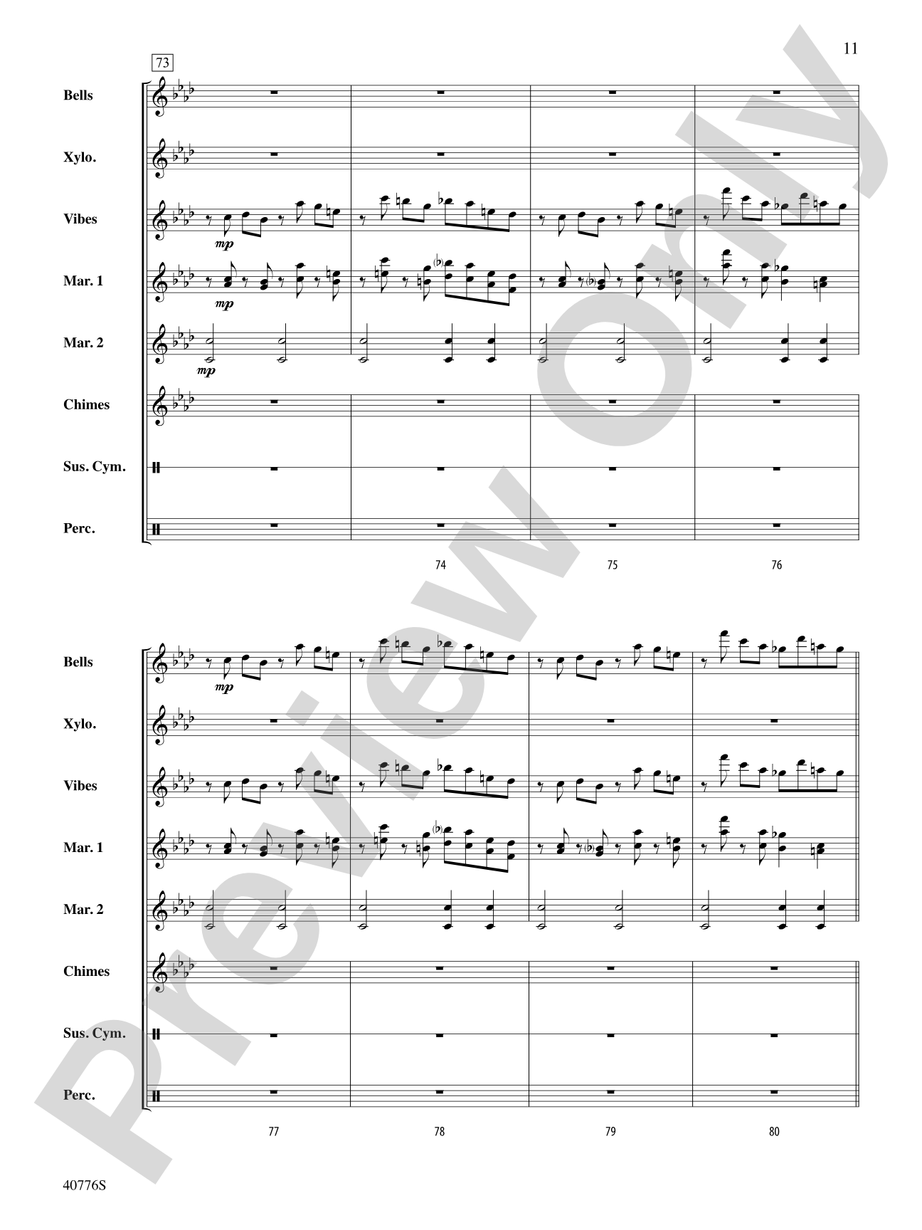 Star Wars Medley: Percussion Ensemble Conductor Score & Parts
