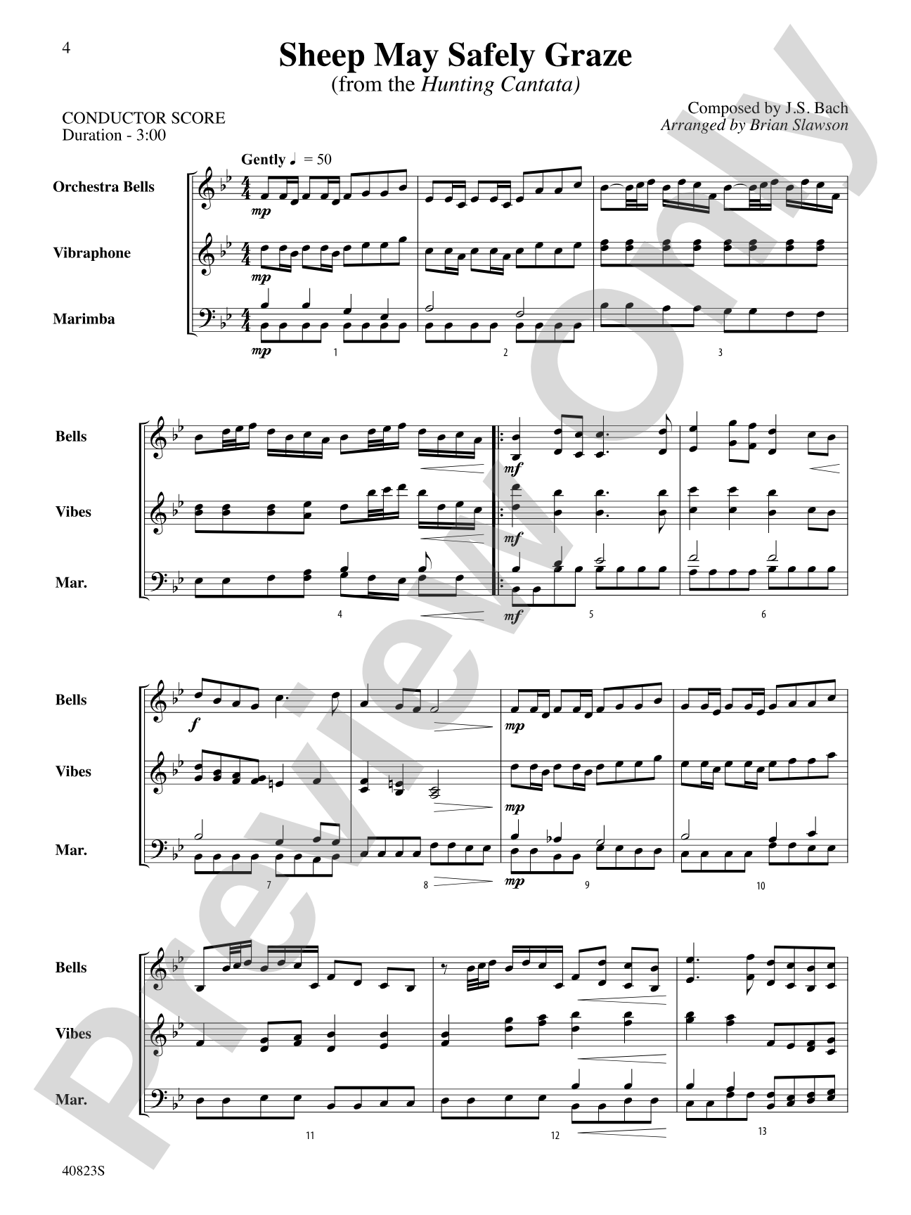 Classic Mallet Trios---Bach: Mallet Instrument Book