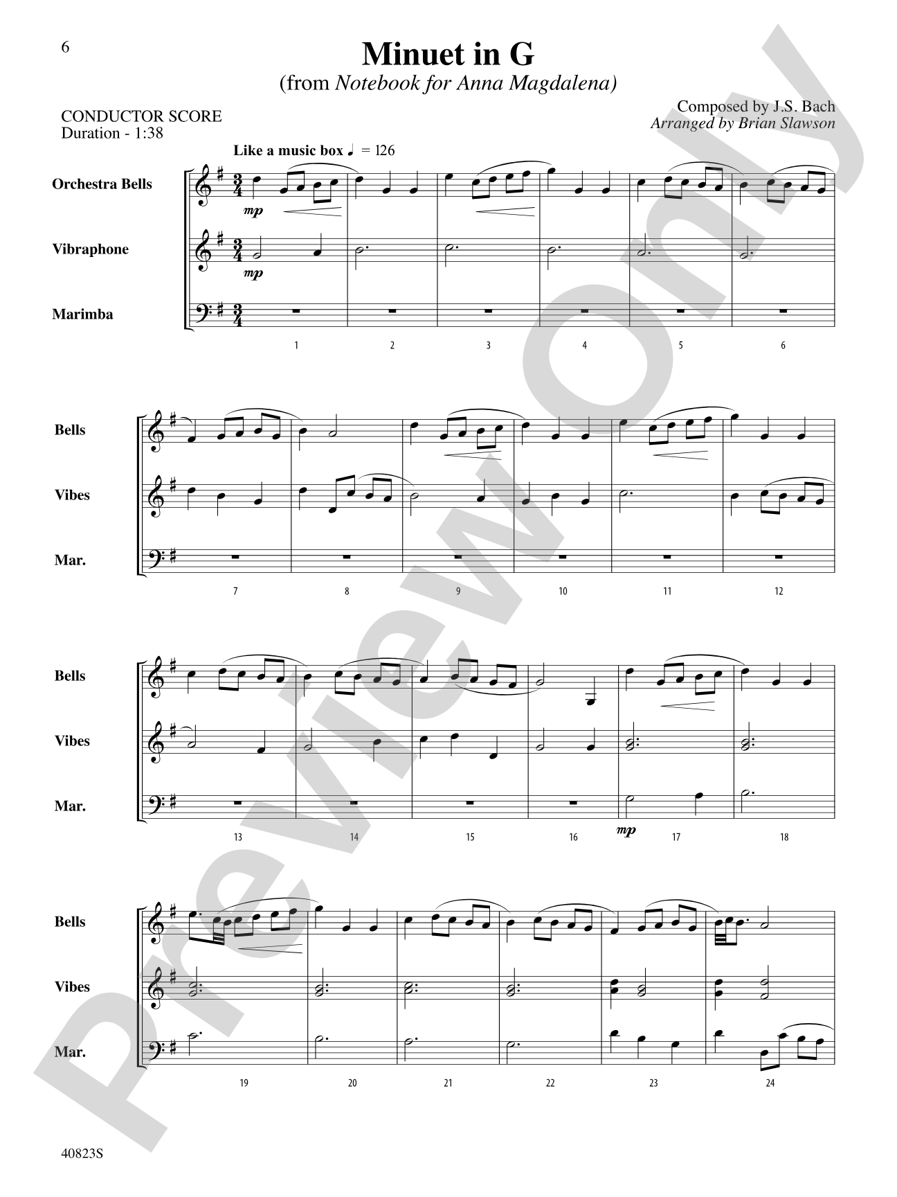 Classic Mallet Trios---Bach: Mallet Instrument Book