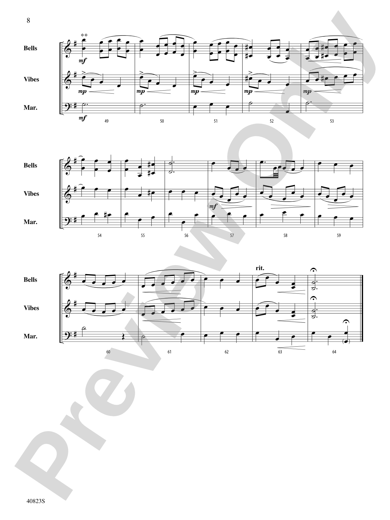 Classic Mallet Trios---Bach: Mallet Instrument Book