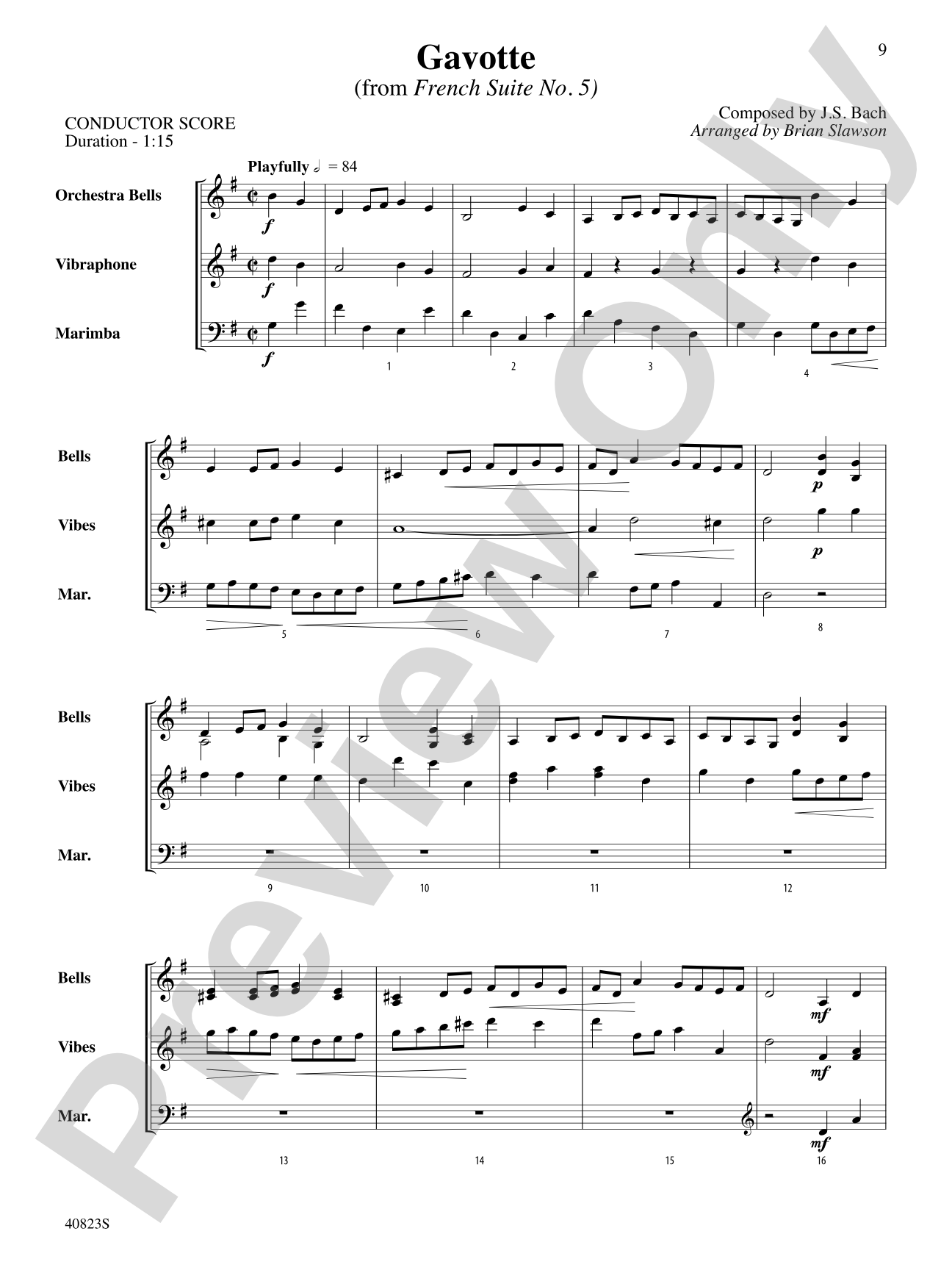 Classic Mallet Trios---Bach: Mallet Instrument Book