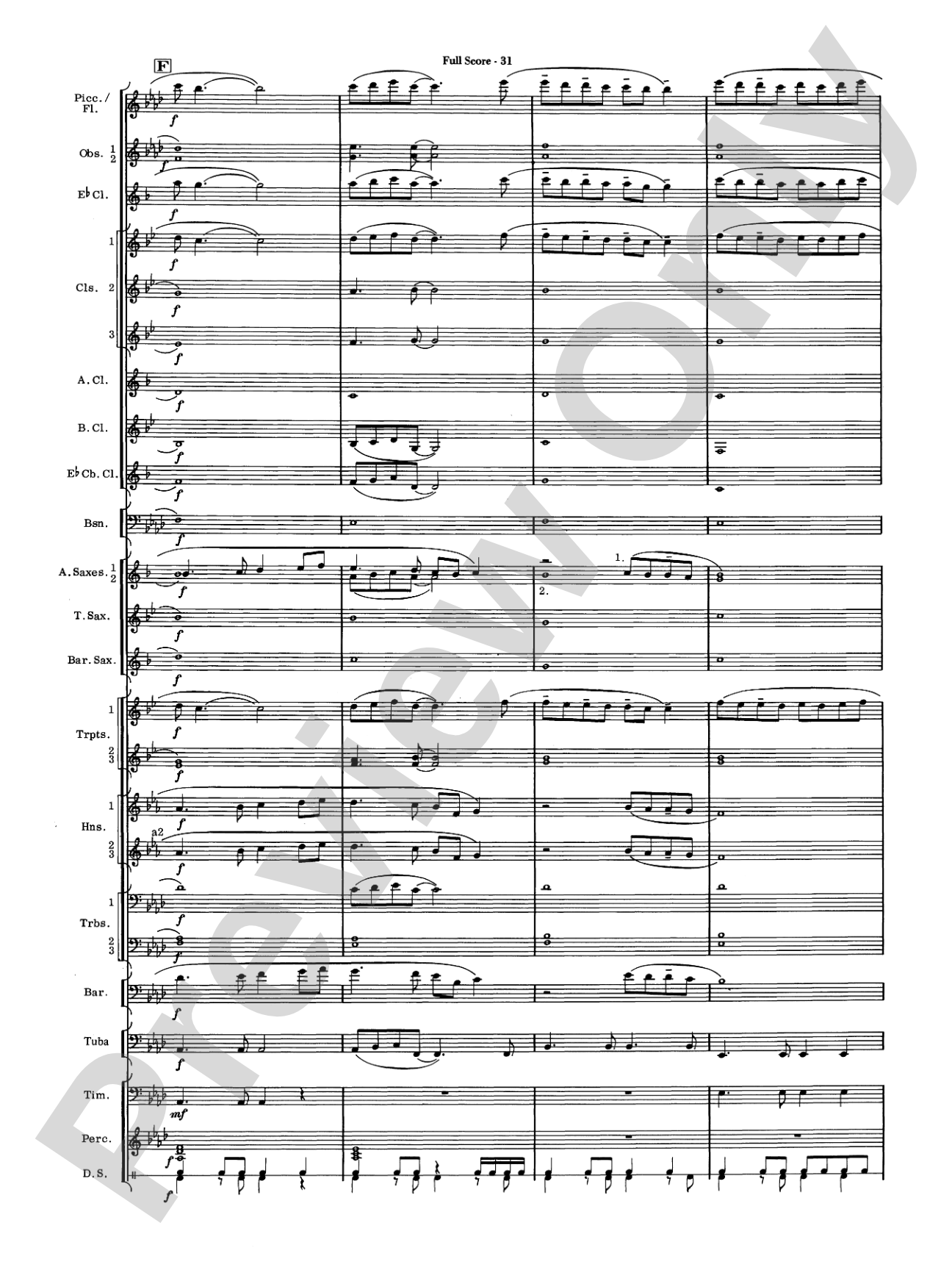 James Bond Suite (Medley): Concert Band Conductor Score & Parts