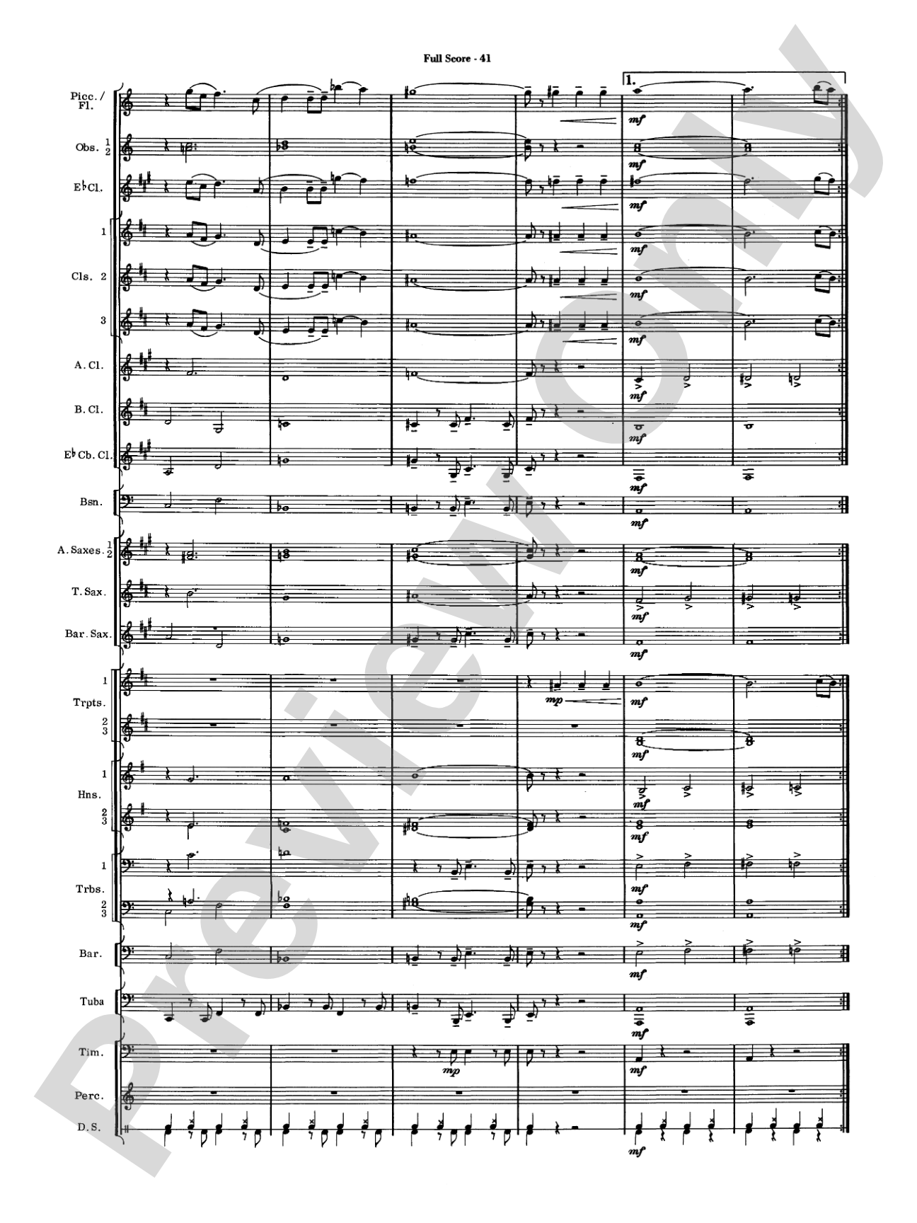 James Bond Suite (Medley): Concert Band Conductor Score & Parts
