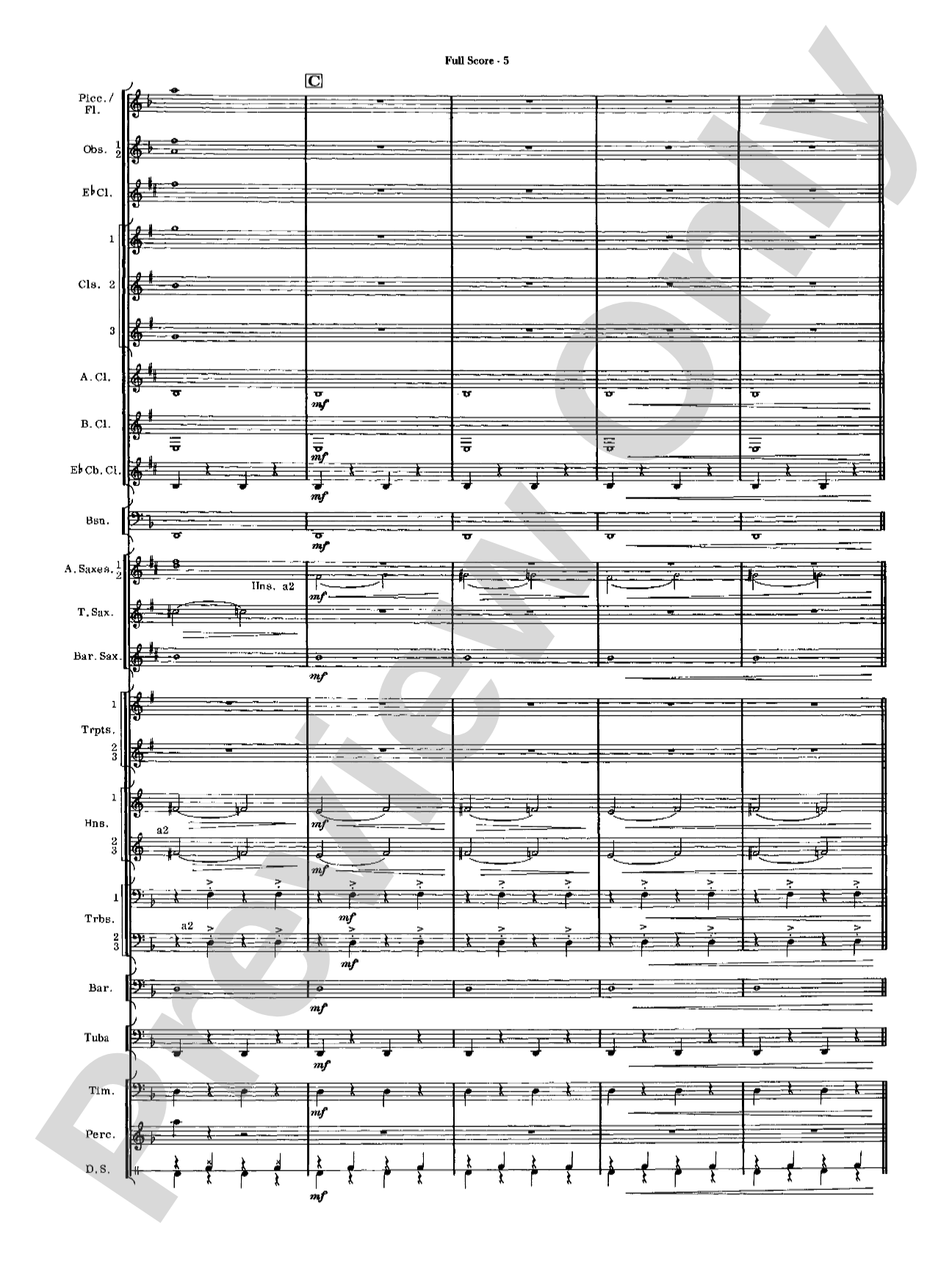 James Bond Suite (Medley): Concert Band Conductor Score & Parts