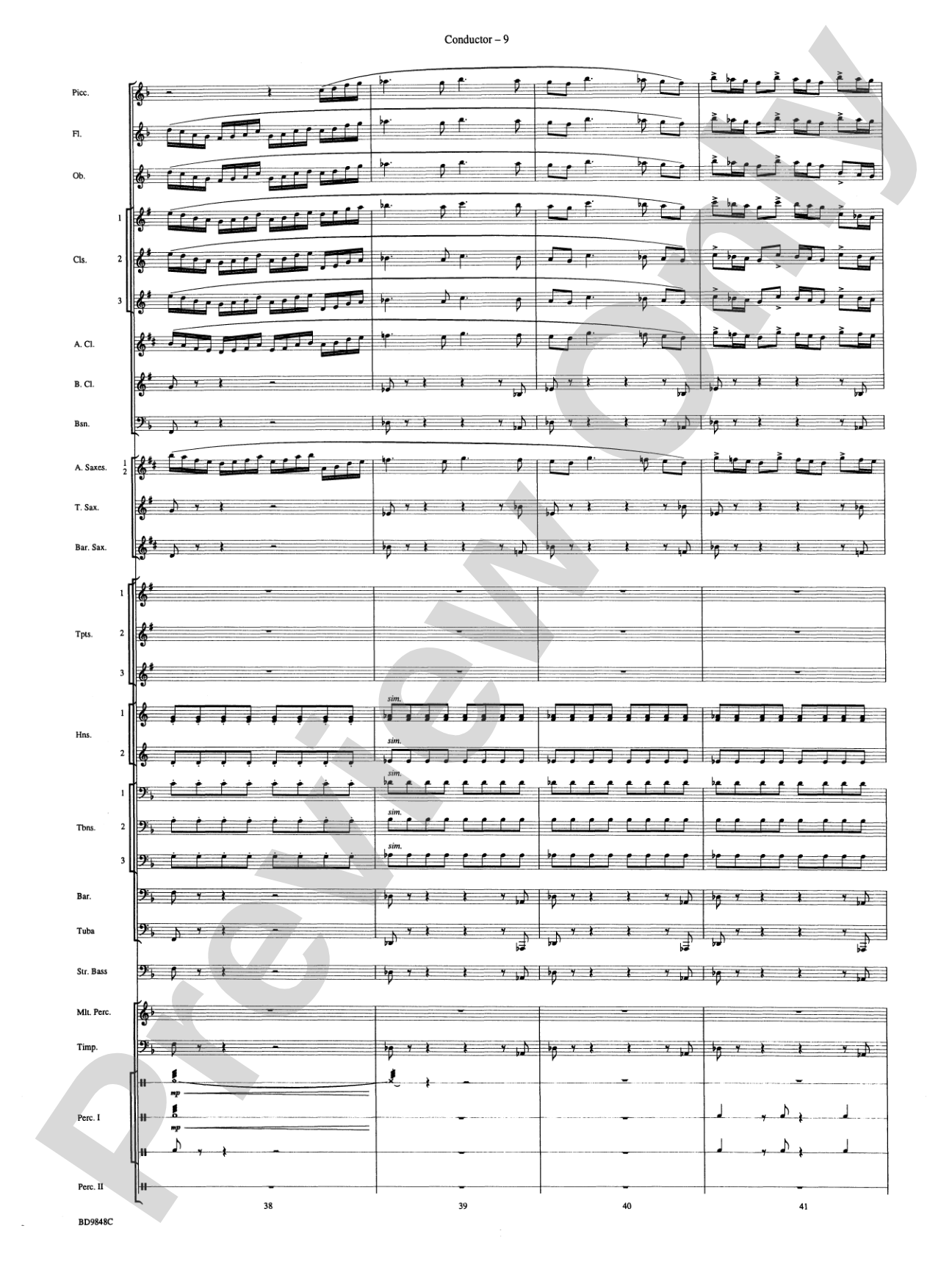Shivaree: Concert Band Conductor Score & Parts