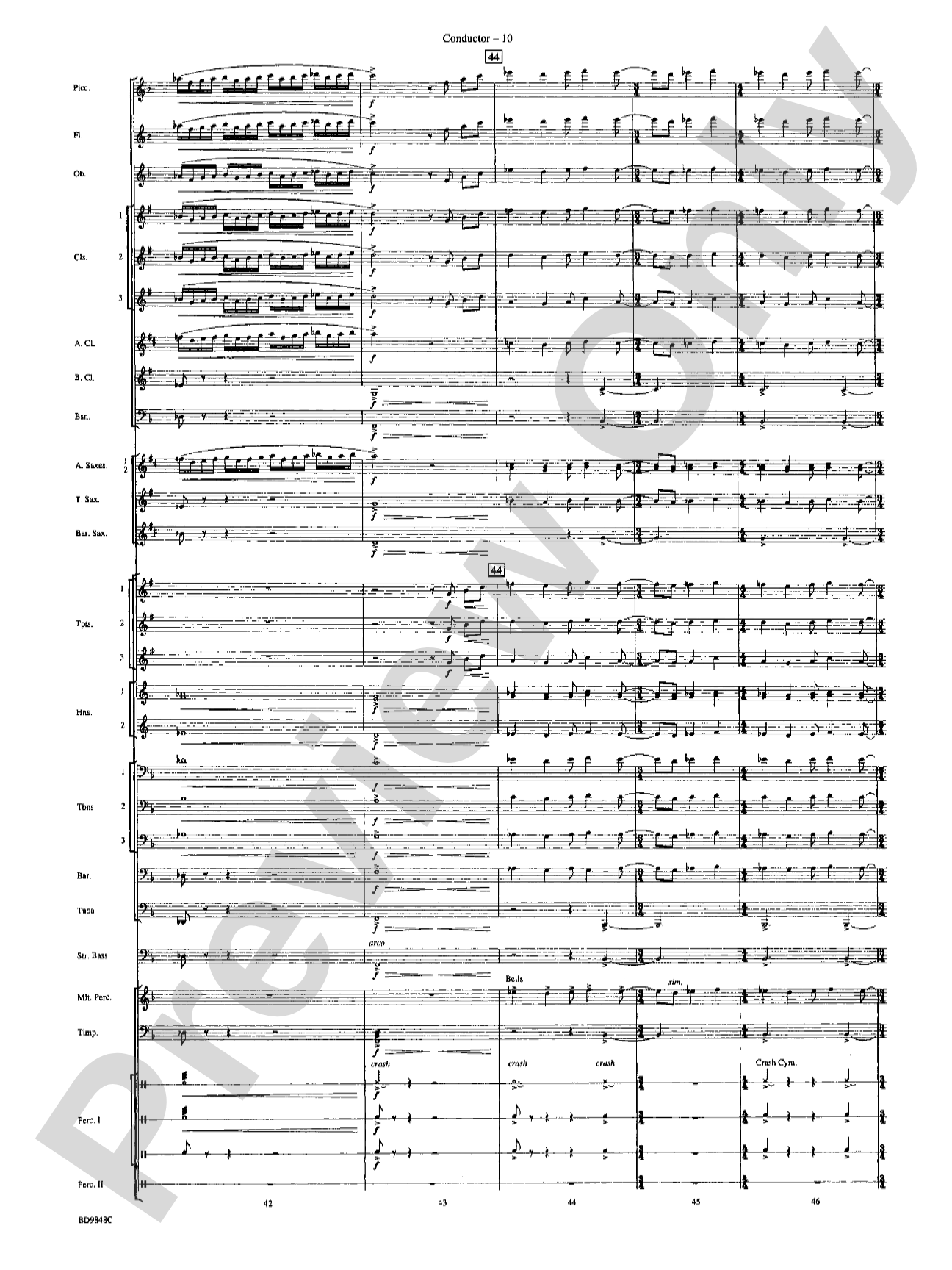 Shivaree: Concert Band Conductor Score & Parts