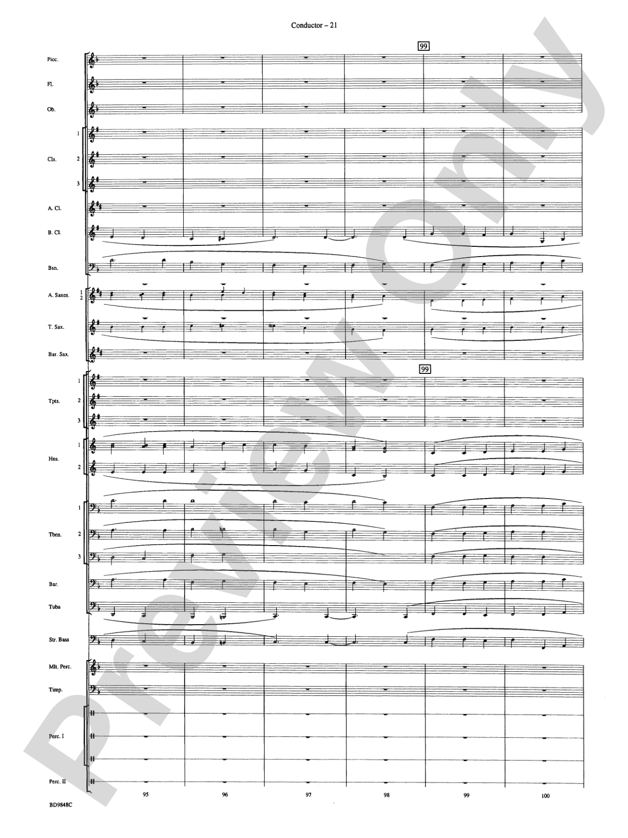 Shivaree: Concert Band Conductor Score & Parts