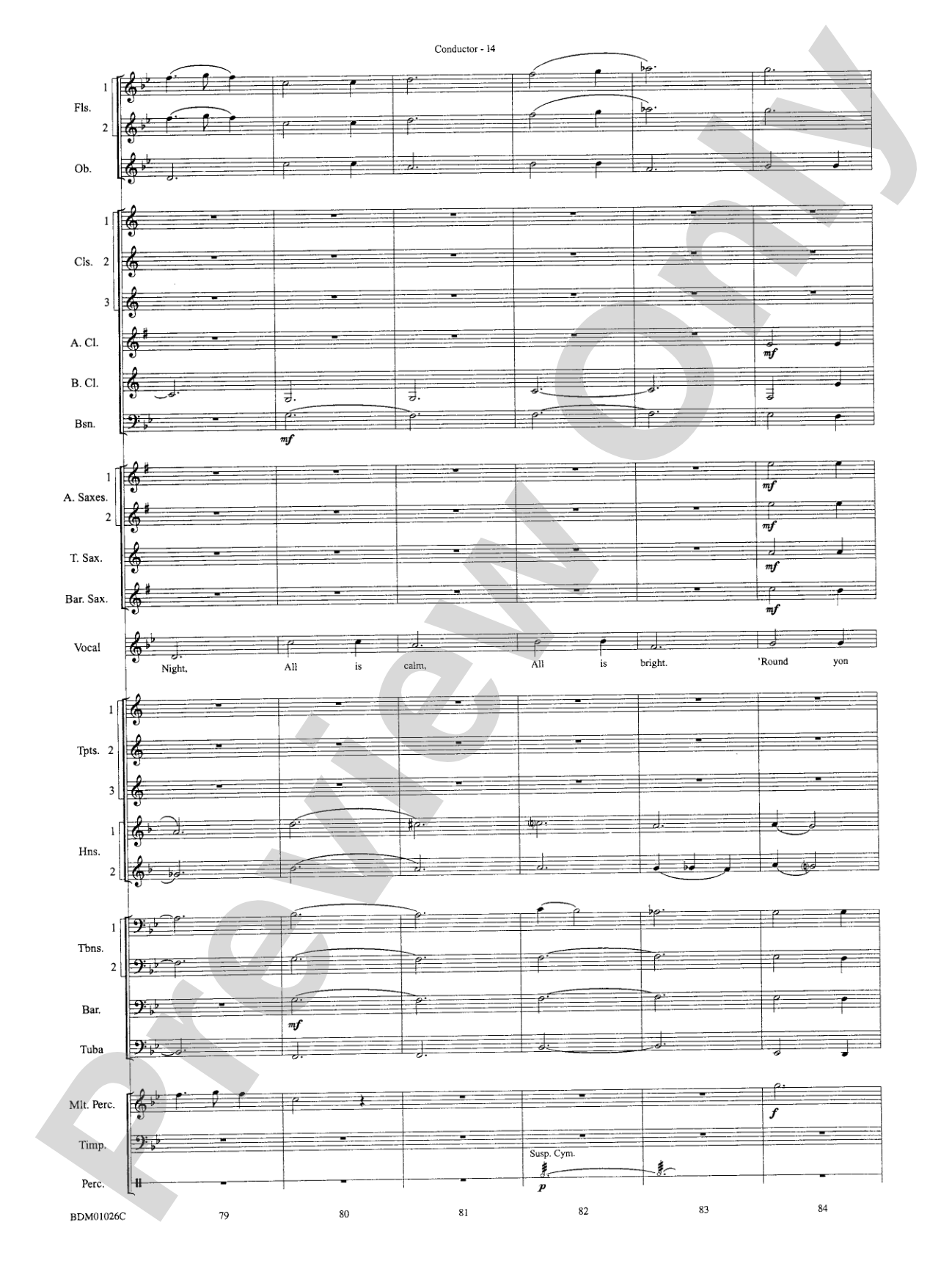 The Ultimate Christmas Sing-Along: Concert Band Conductor Score & Parts