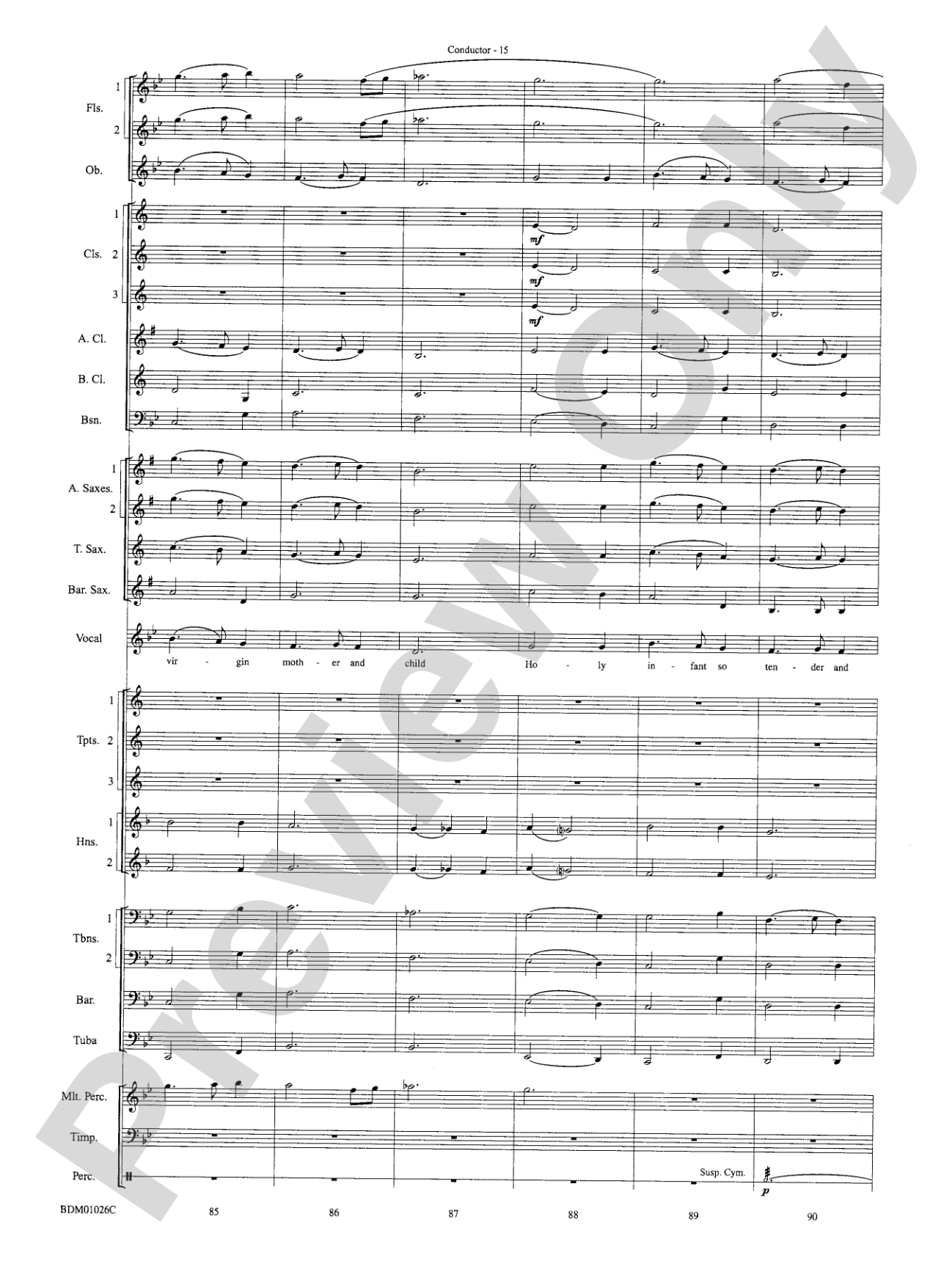 The Ultimate Christmas Sing-Along: Concert Band Conductor Score & Parts