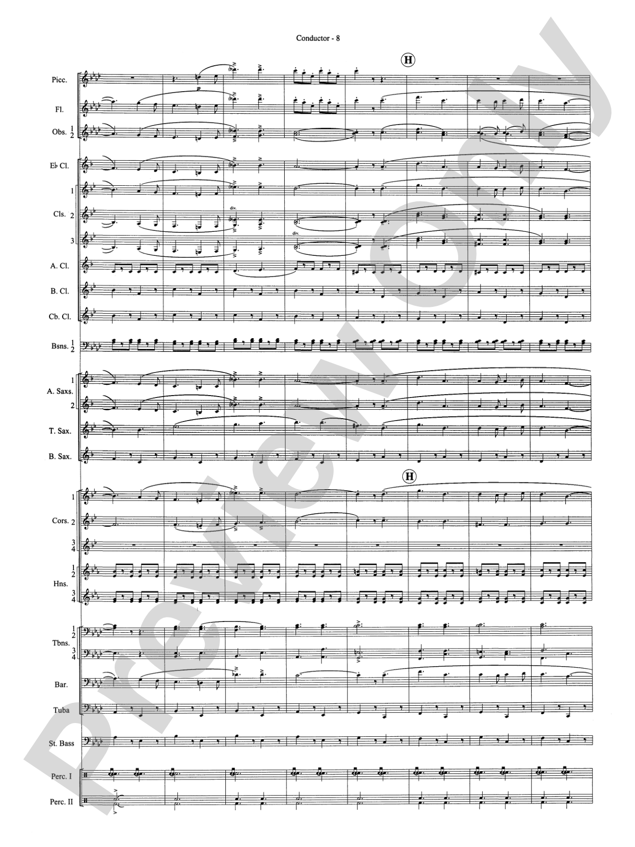 The Minnesota March: Concert Band Conductor Score & Parts