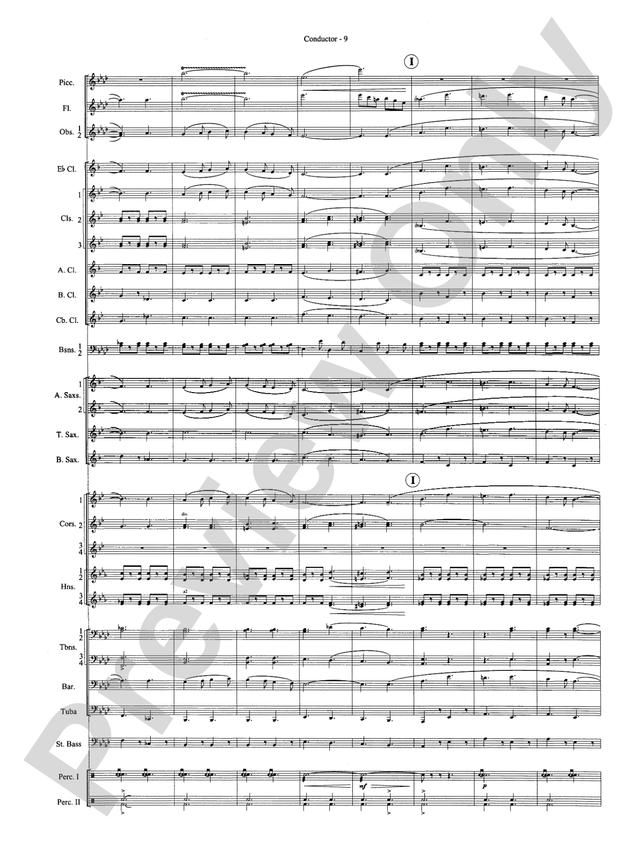 The Minnesota March: Concert Band Conductor Score & Parts