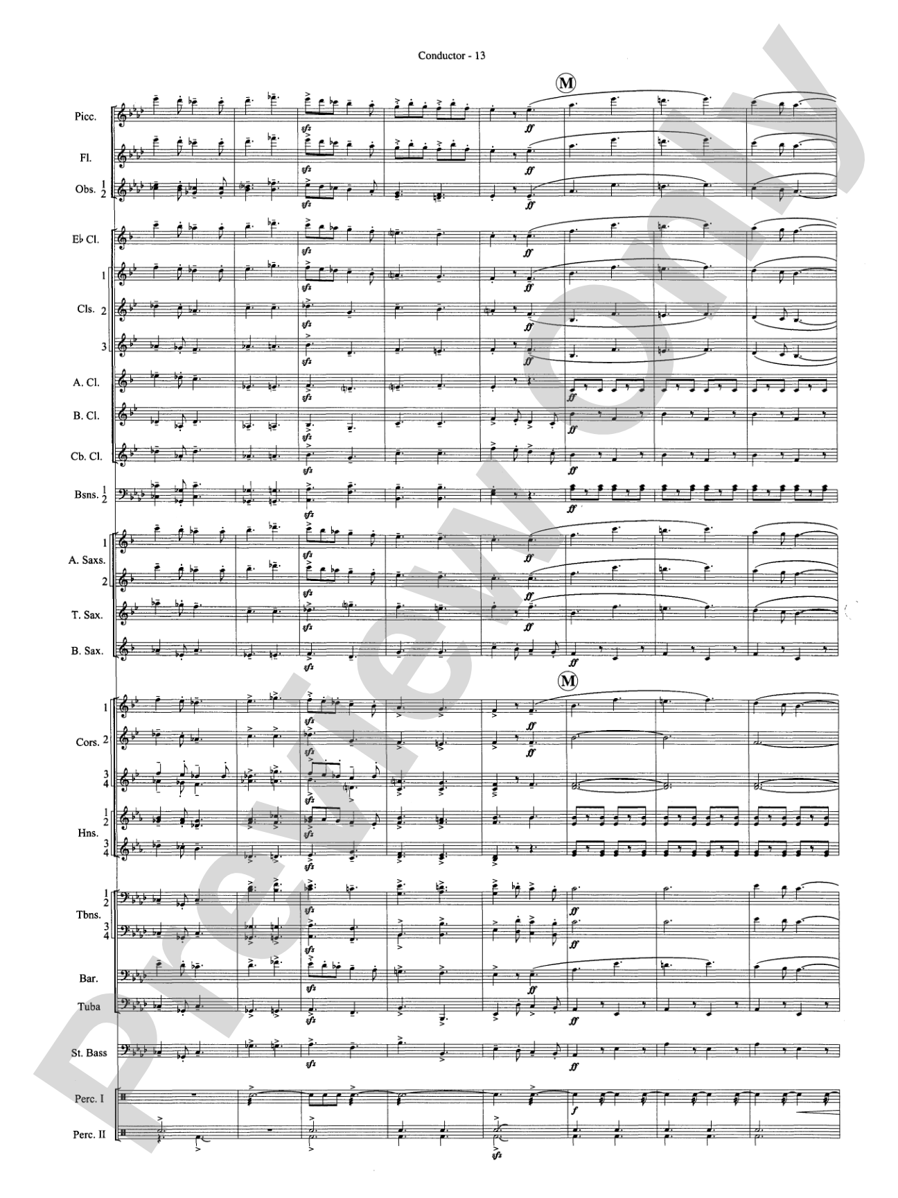 The Minnesota March: Concert Band Conductor Score & Parts