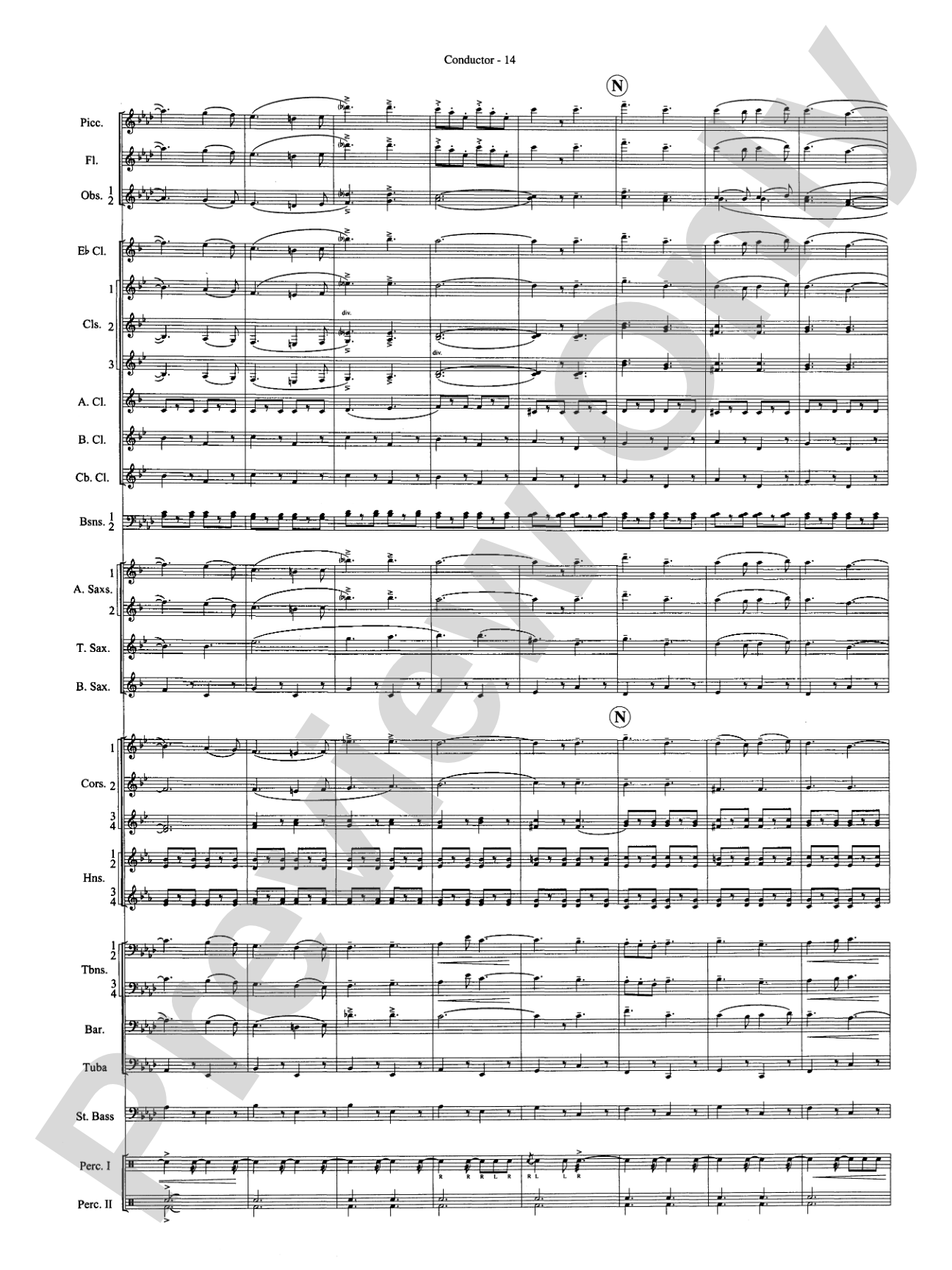 The Minnesota March: Concert Band Conductor Score & Parts