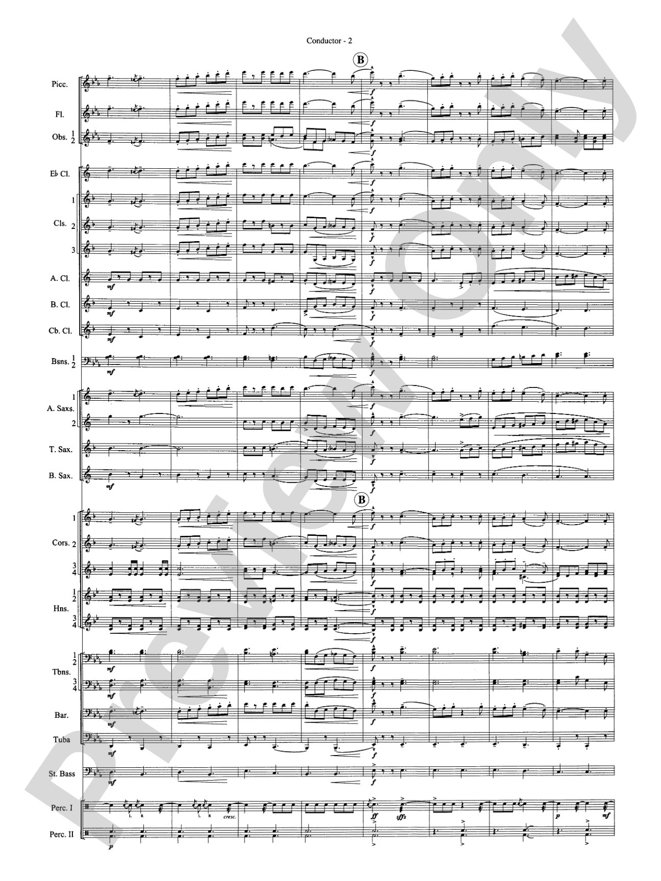 The Minnesota March: Concert Band Conductor Score & Parts