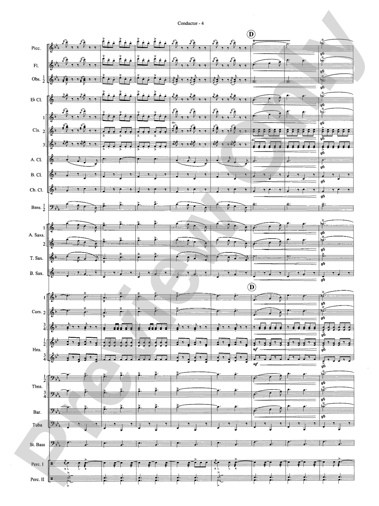 The Minnesota March: Concert Band Conductor Score & Parts