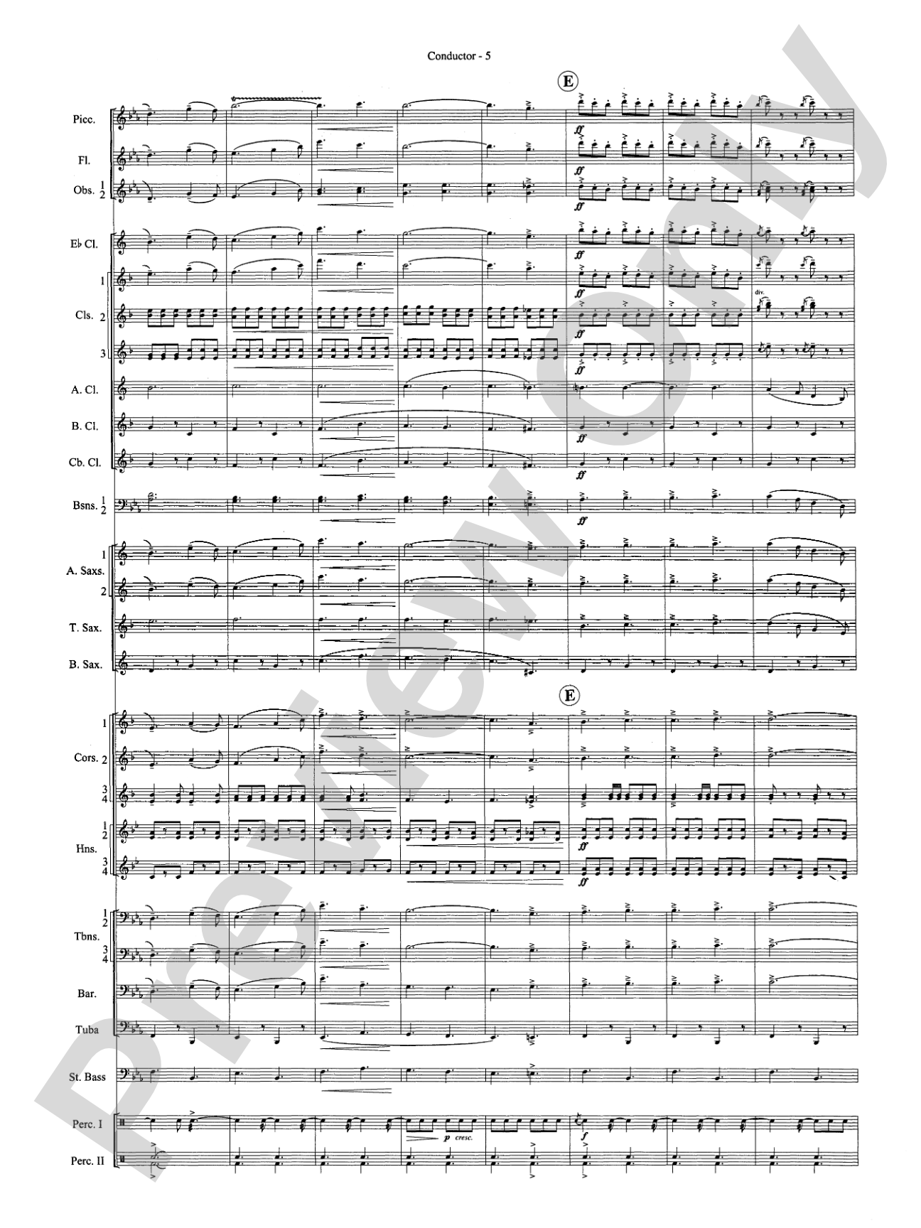 The Minnesota March: Concert Band Conductor Score & Parts