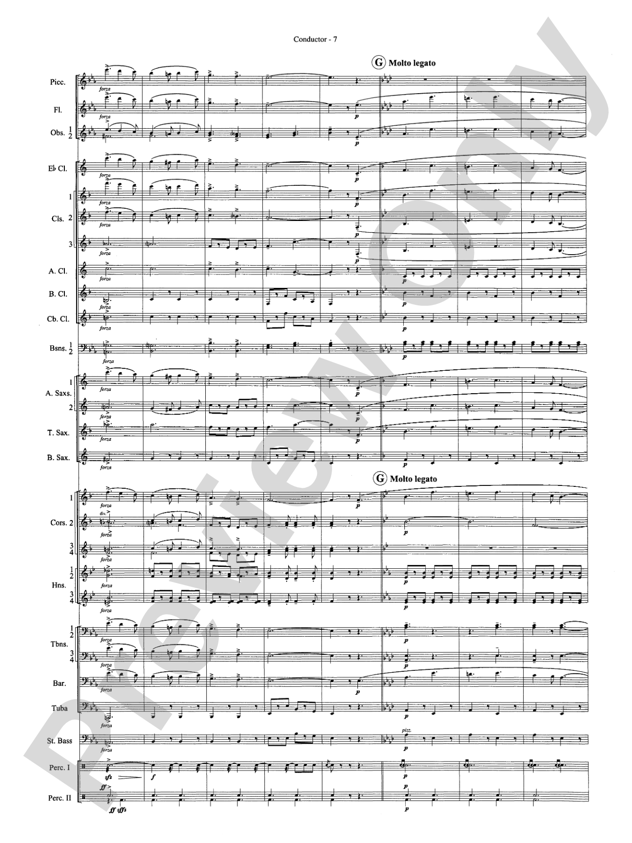 The Minnesota March: Concert Band Conductor Score & Parts