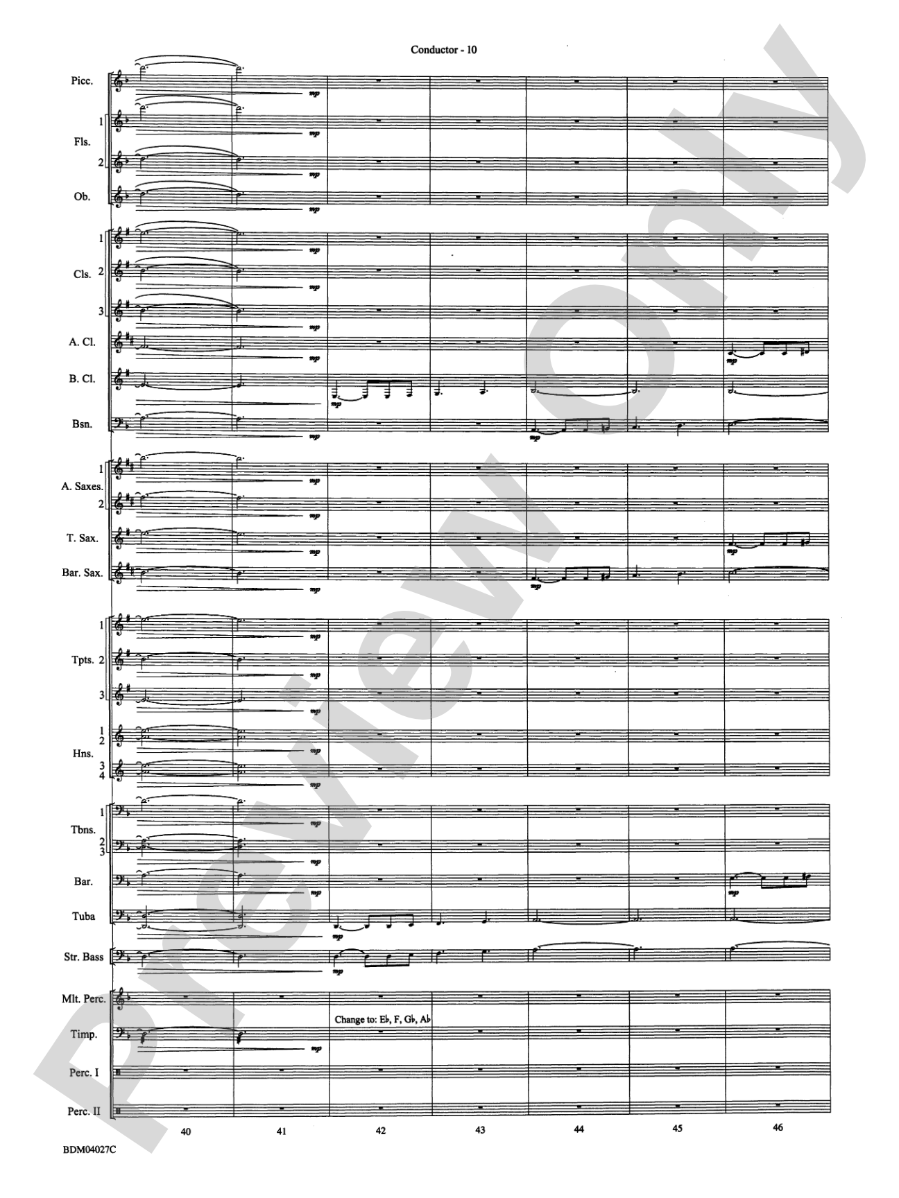 Tir Na Nog (A Celtic Legend): Concert Band Conductor Score & Parts