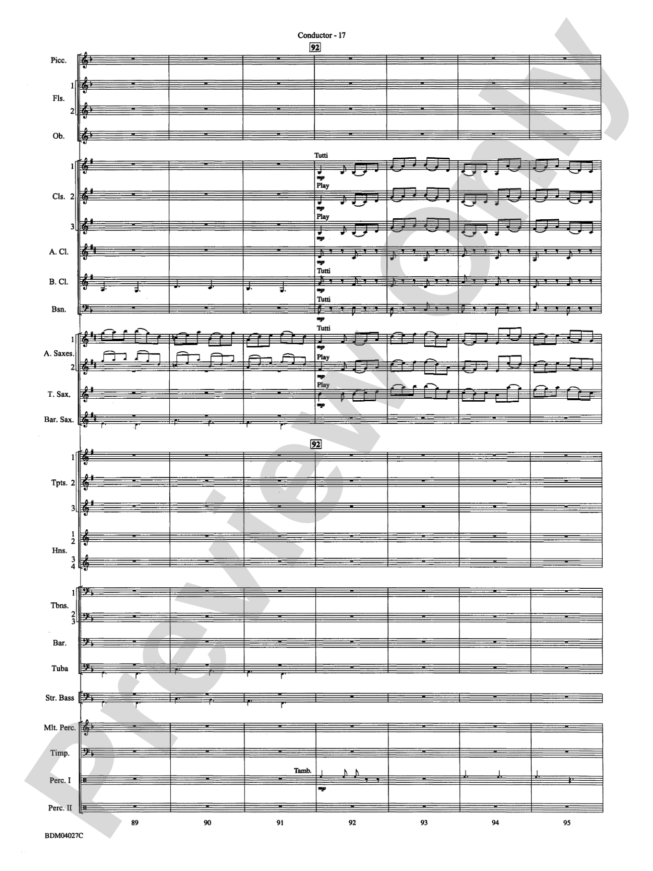 Tir Na Nog (A Celtic Legend): Concert Band Conductor Score & Parts