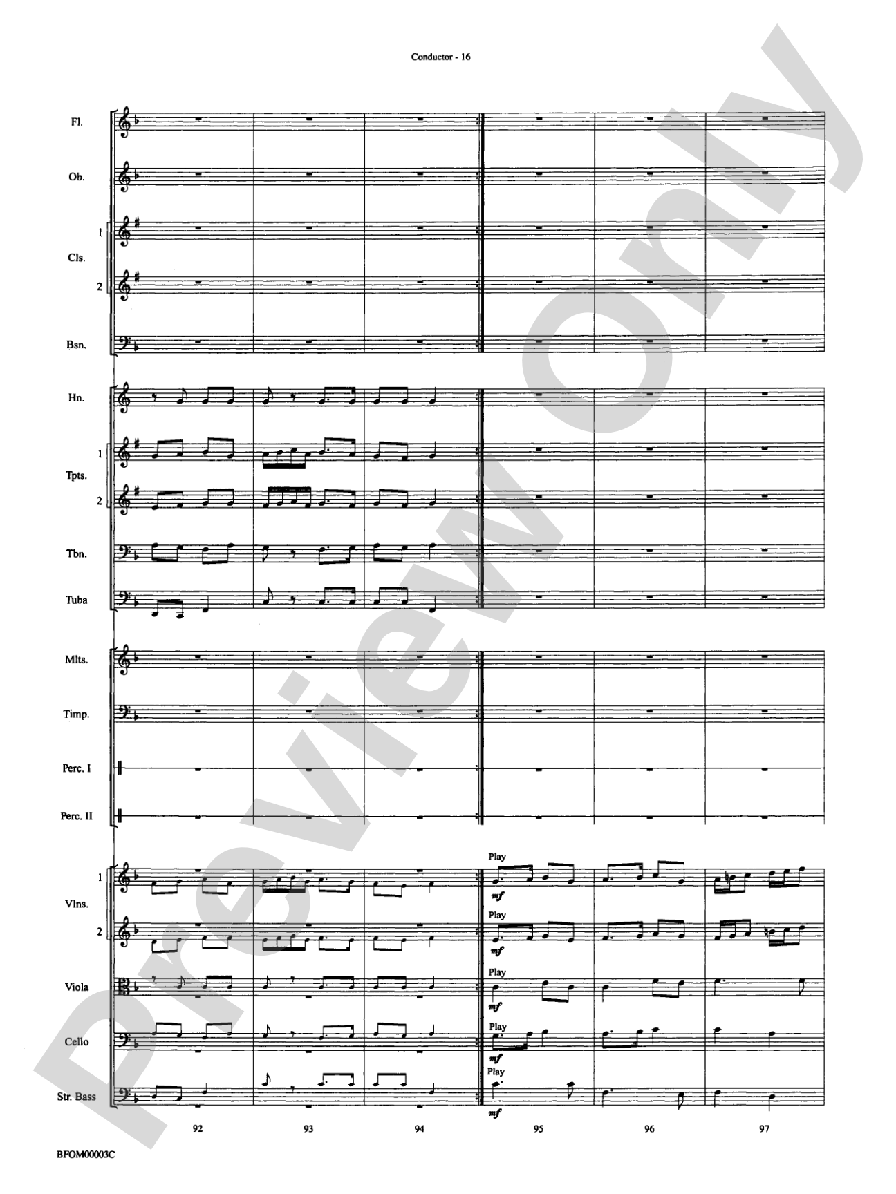 Classic Christmas Carols: Full Orchestra Conductor Score & Parts