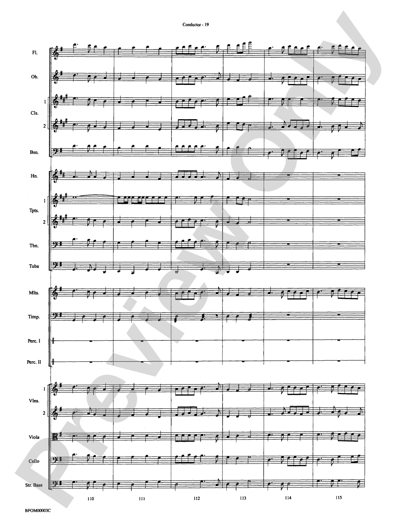 Classic Christmas Carols: Full Orchestra Conductor Score & Parts