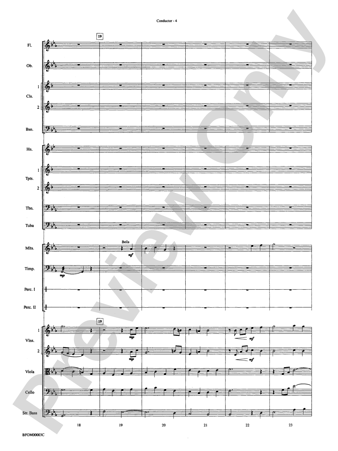 Classic Christmas Carols: Full Orchestra Conductor Score & Parts