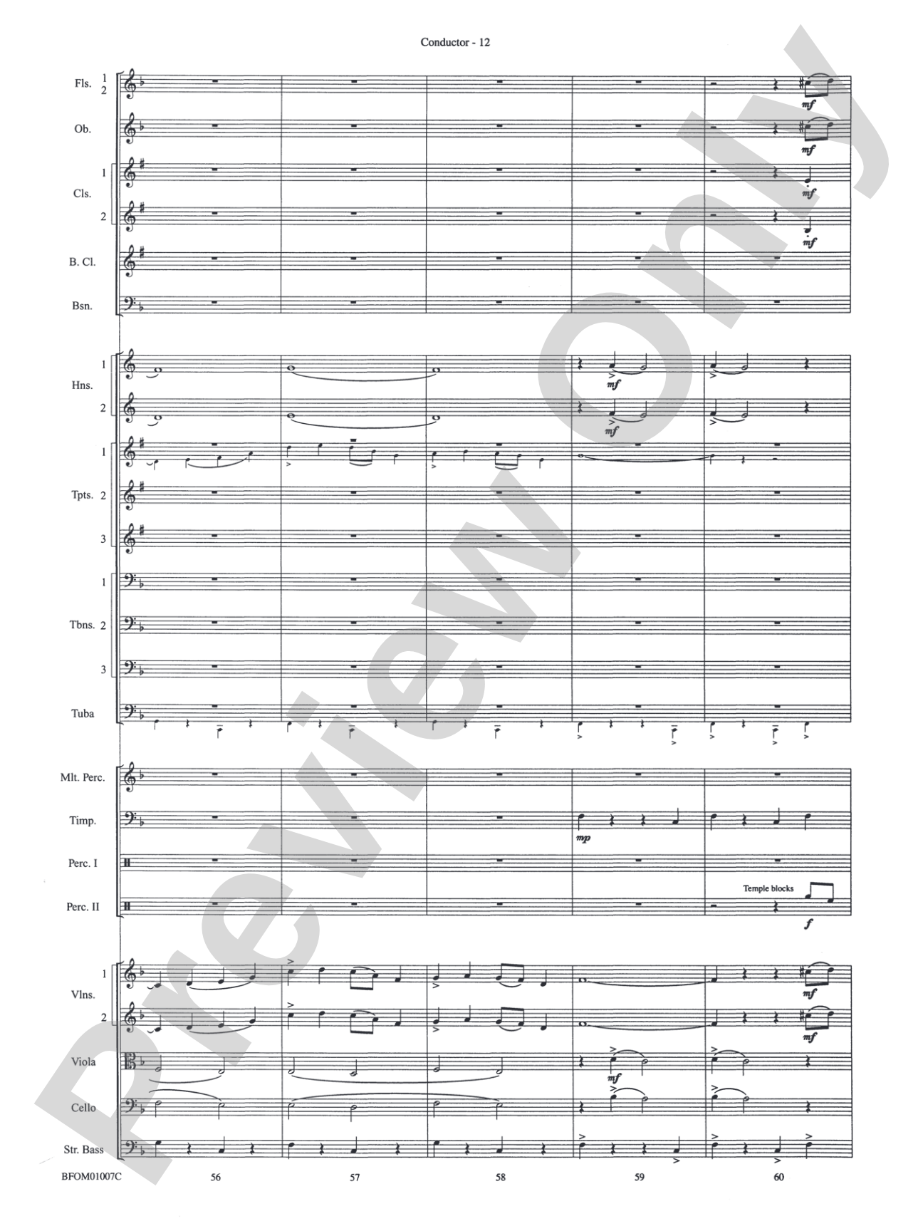 Holiday Cheers: Full Orchestra Conductor Score & Parts