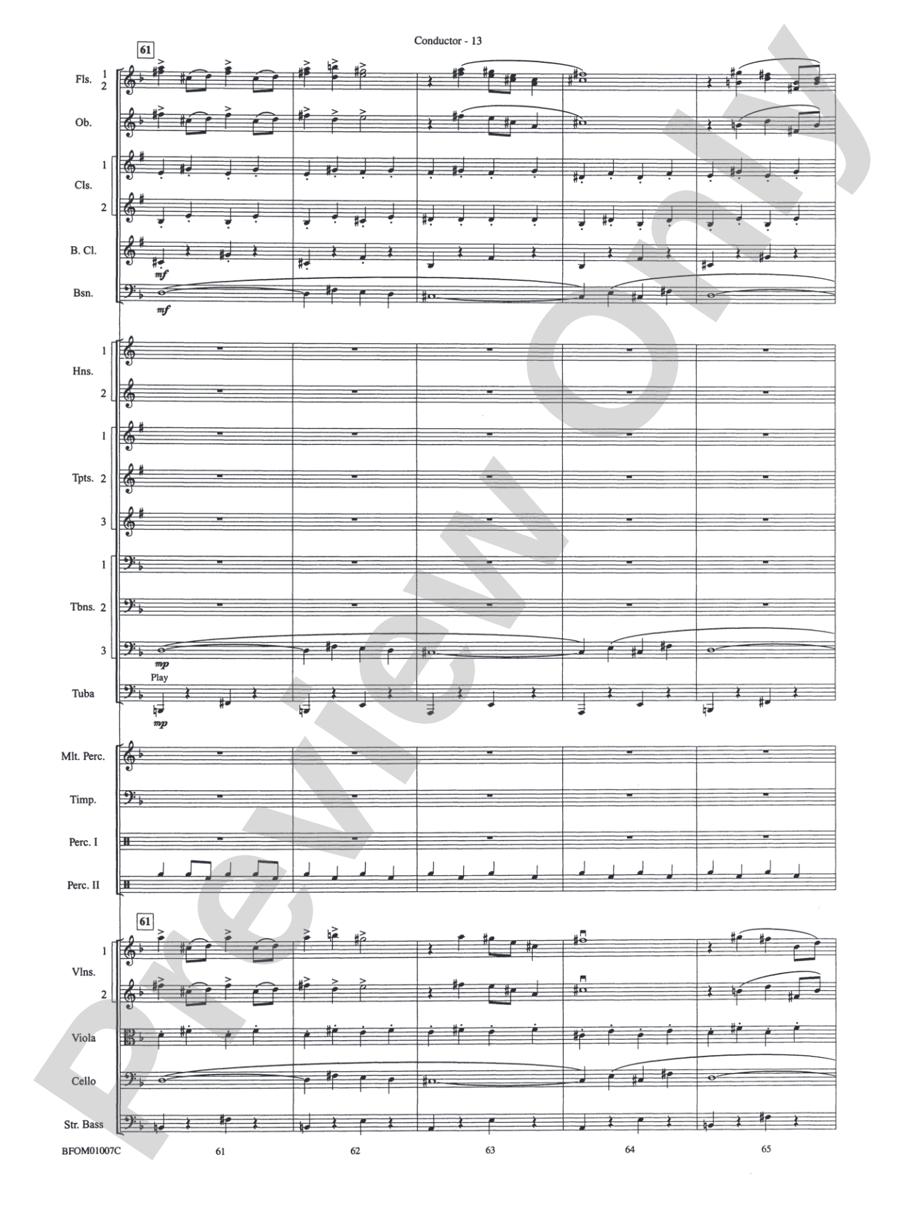 Holiday Cheers: Full Orchestra Conductor Score & Parts