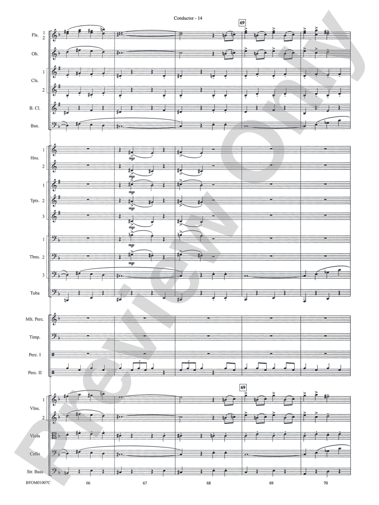 Holiday Cheers: Full Orchestra Conductor Score & Parts