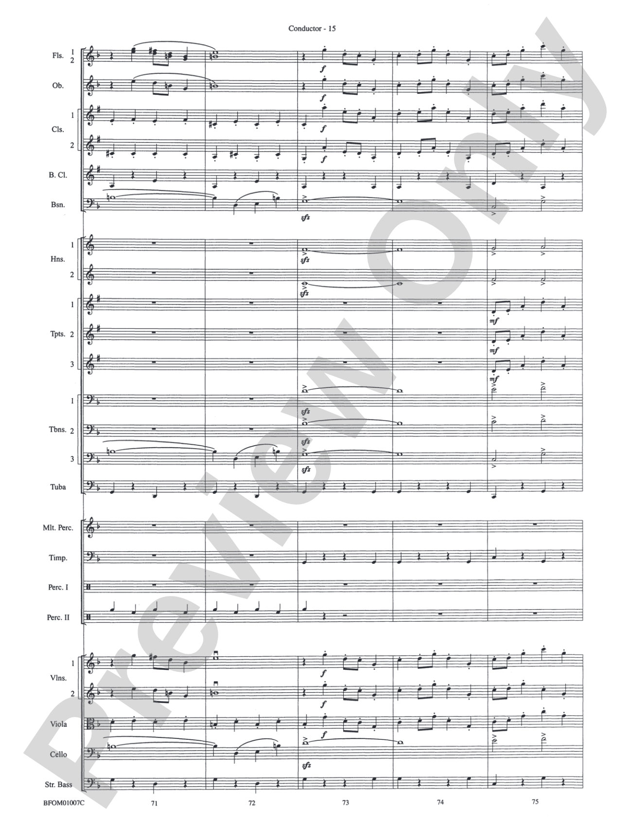 Holiday Cheers: Full Orchestra Conductor Score & Parts