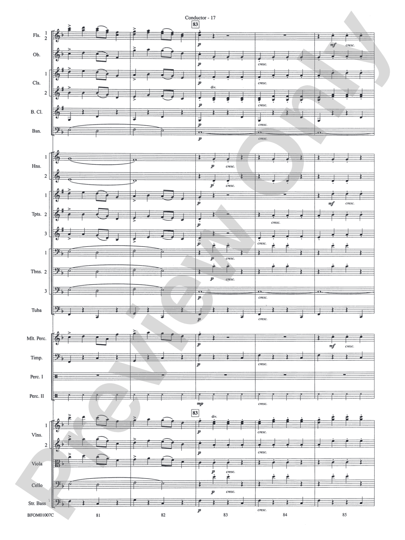 Holiday Cheers: Full Orchestra Conductor Score & Parts
