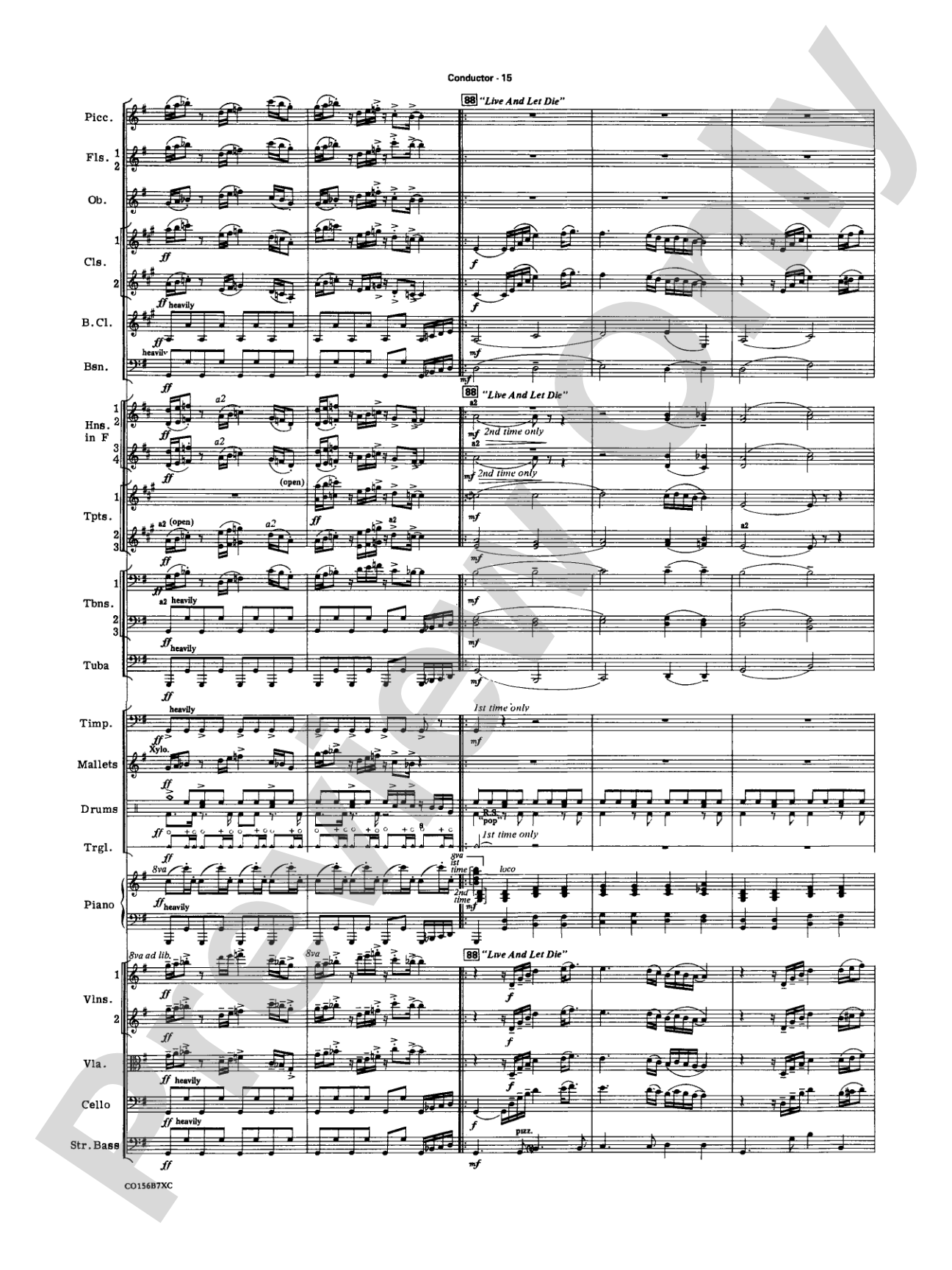 Themes from 007: Score