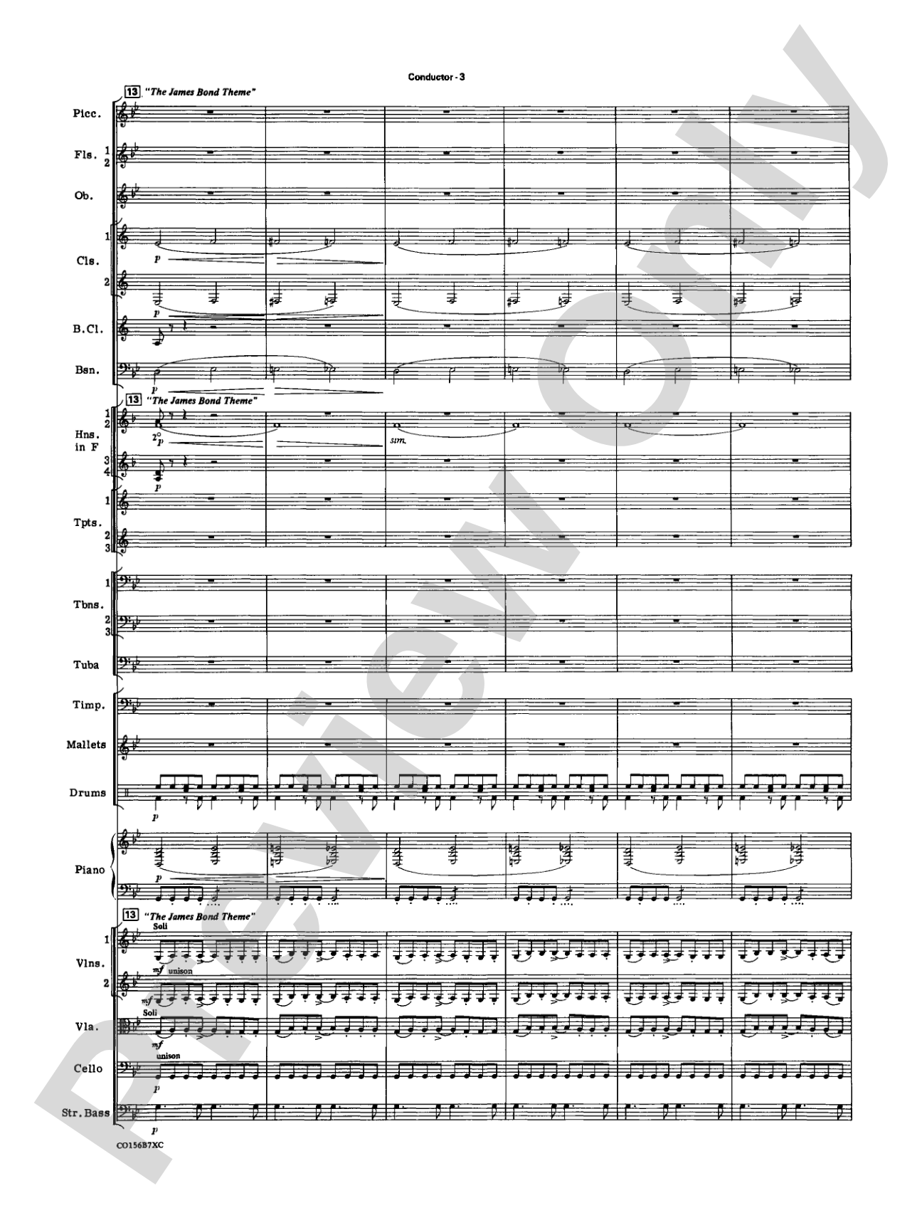 Themes from 007: Score