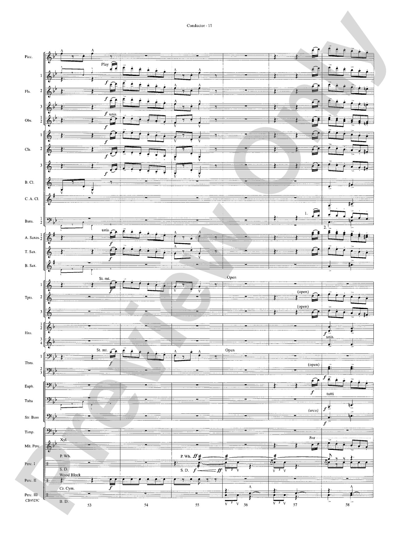 The Wizard of Oz (Medley): Concert Band Conductor Score & Parts