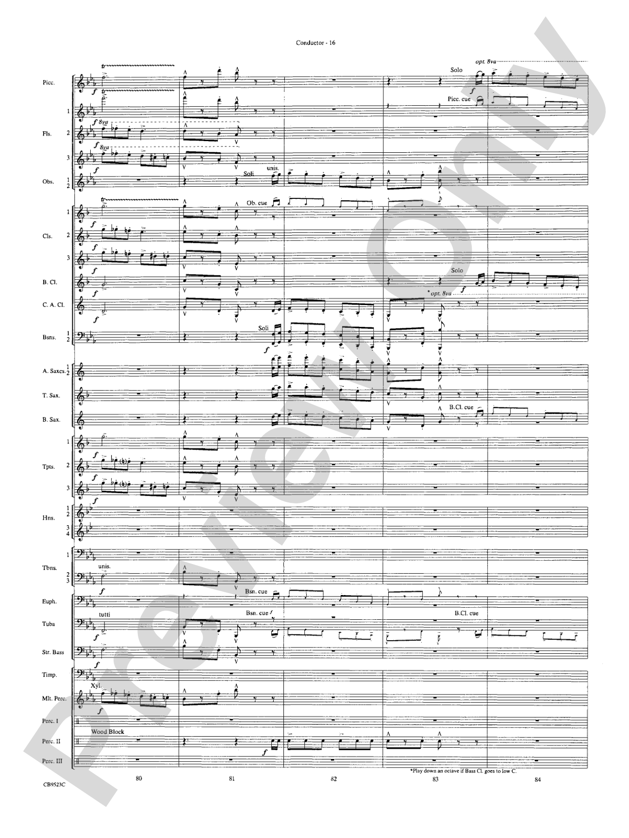The Wizard of Oz (Medley): Concert Band Conductor Score & Parts