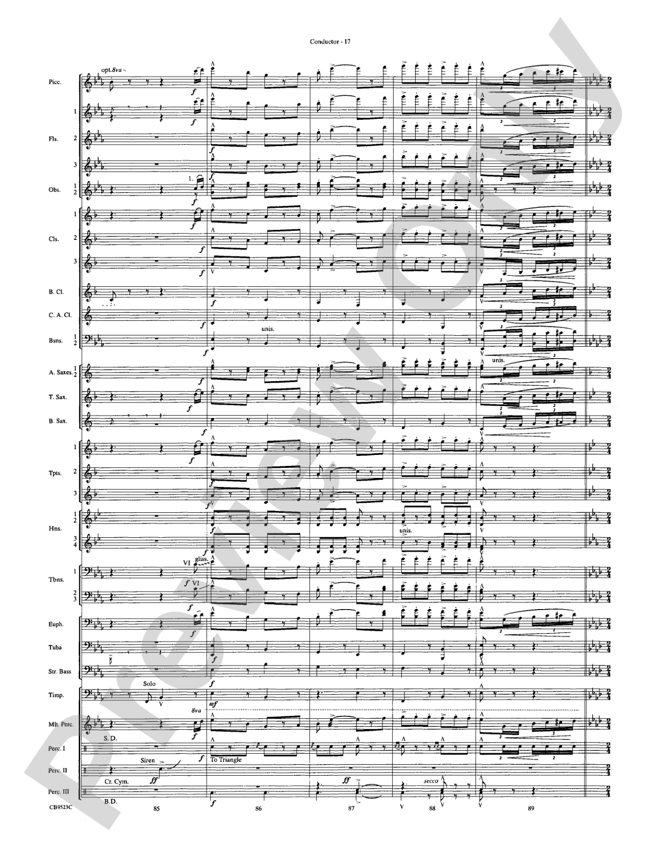 The Wizard of Oz (Medley): Concert Band Conductor Score & Parts