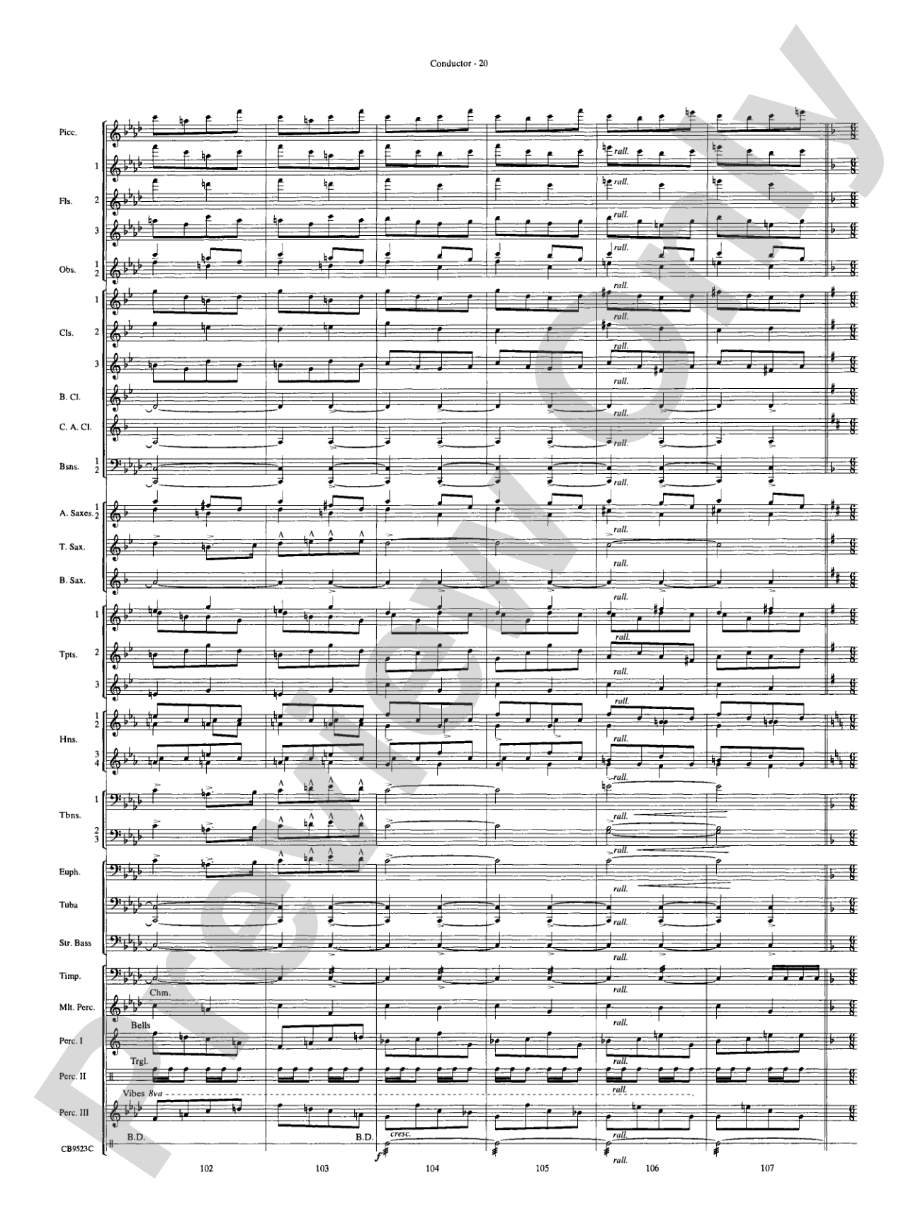 The Wizard of Oz (Medley): Concert Band Conductor Score & Parts